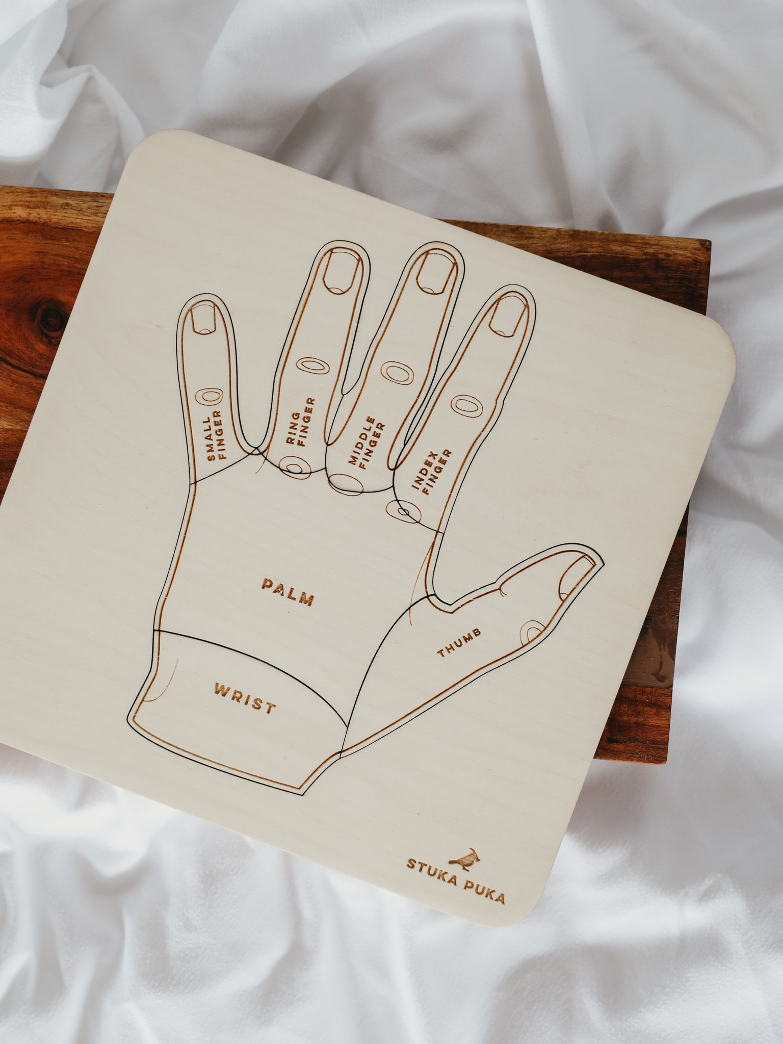Hand Anatomy Wooden Puzzle