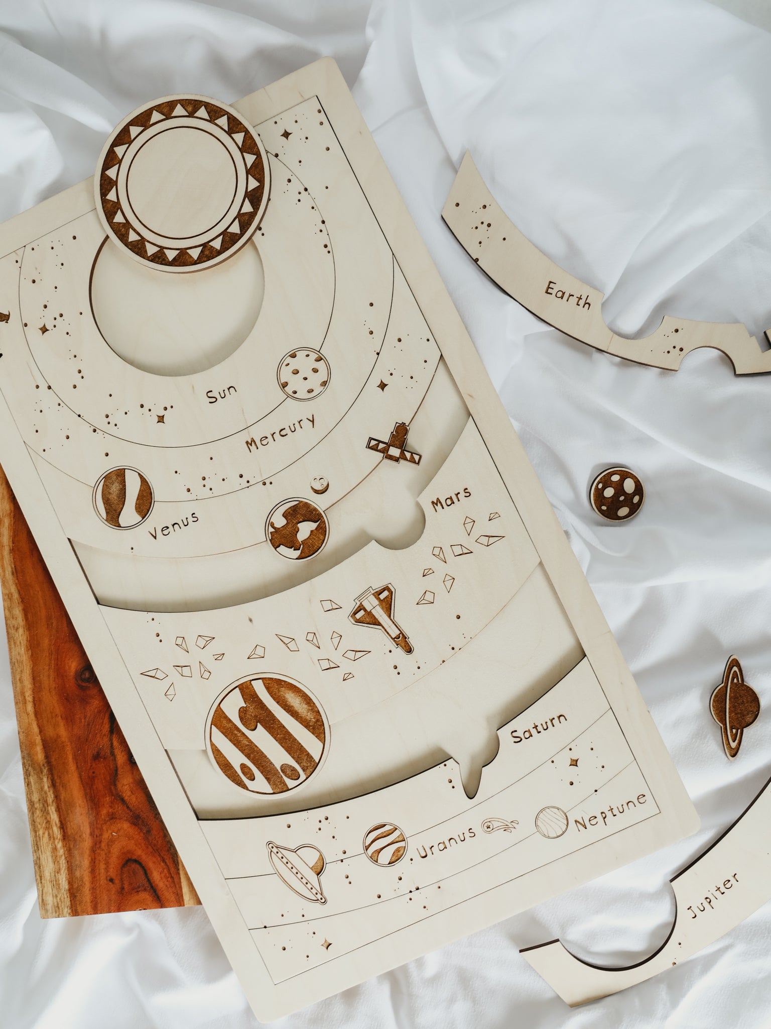 Solar System Wooden Puzzle