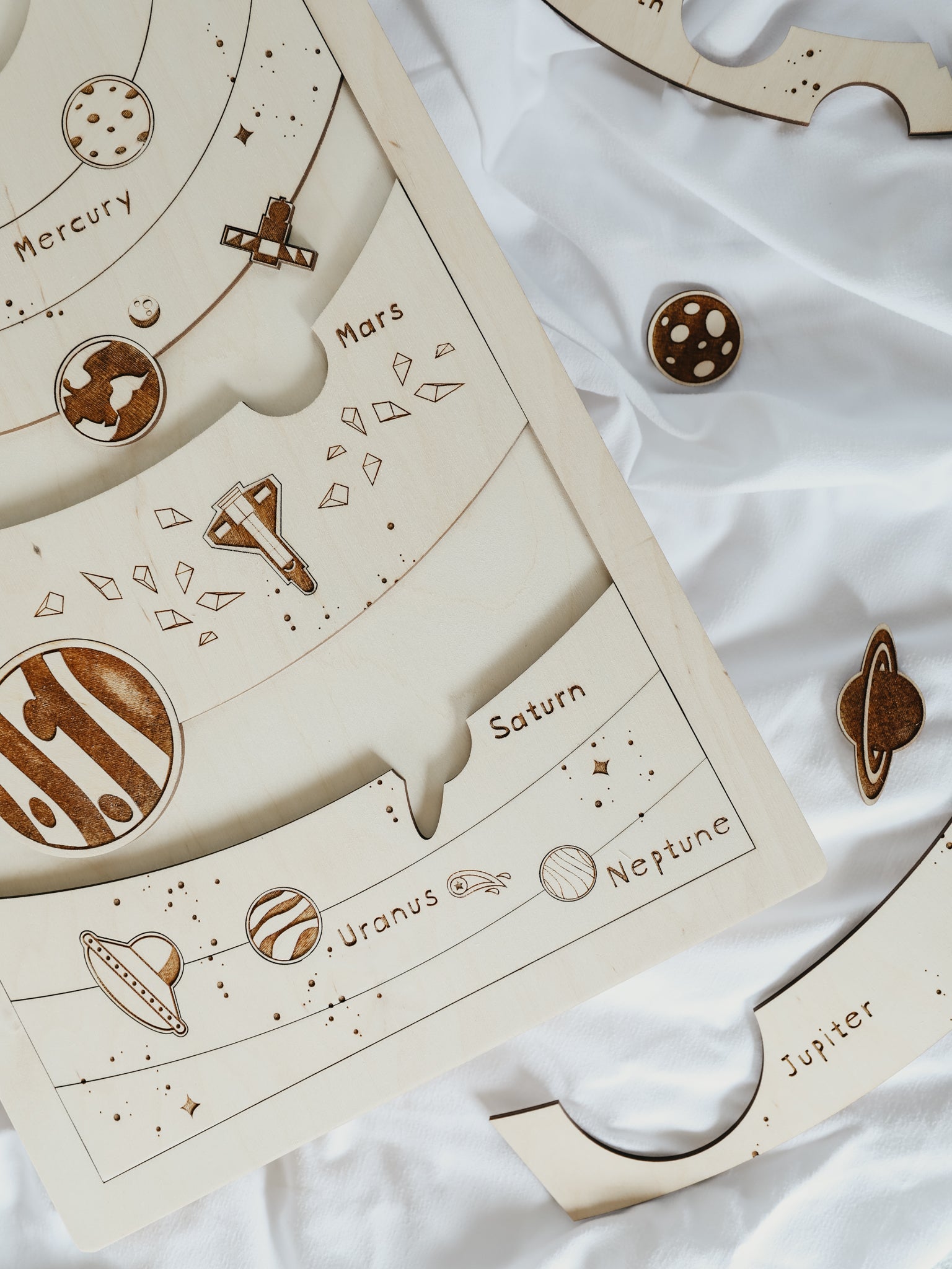 Solar System Wooden Puzzle