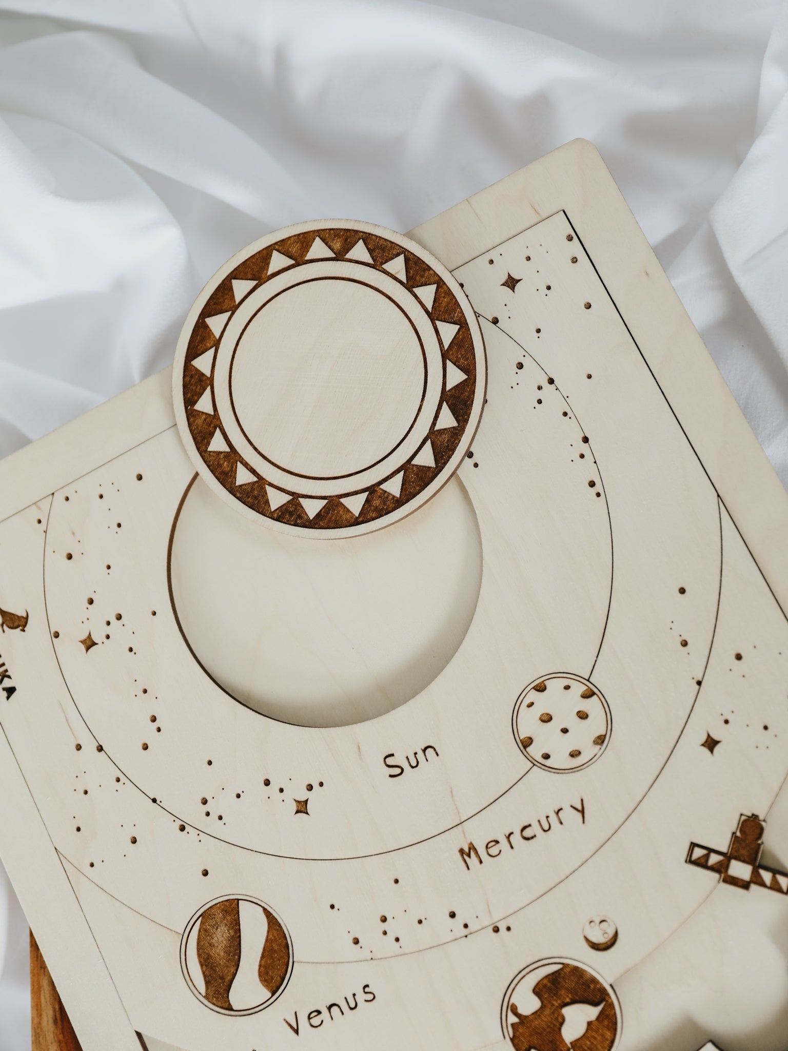 Solar System Wooden Puzzle