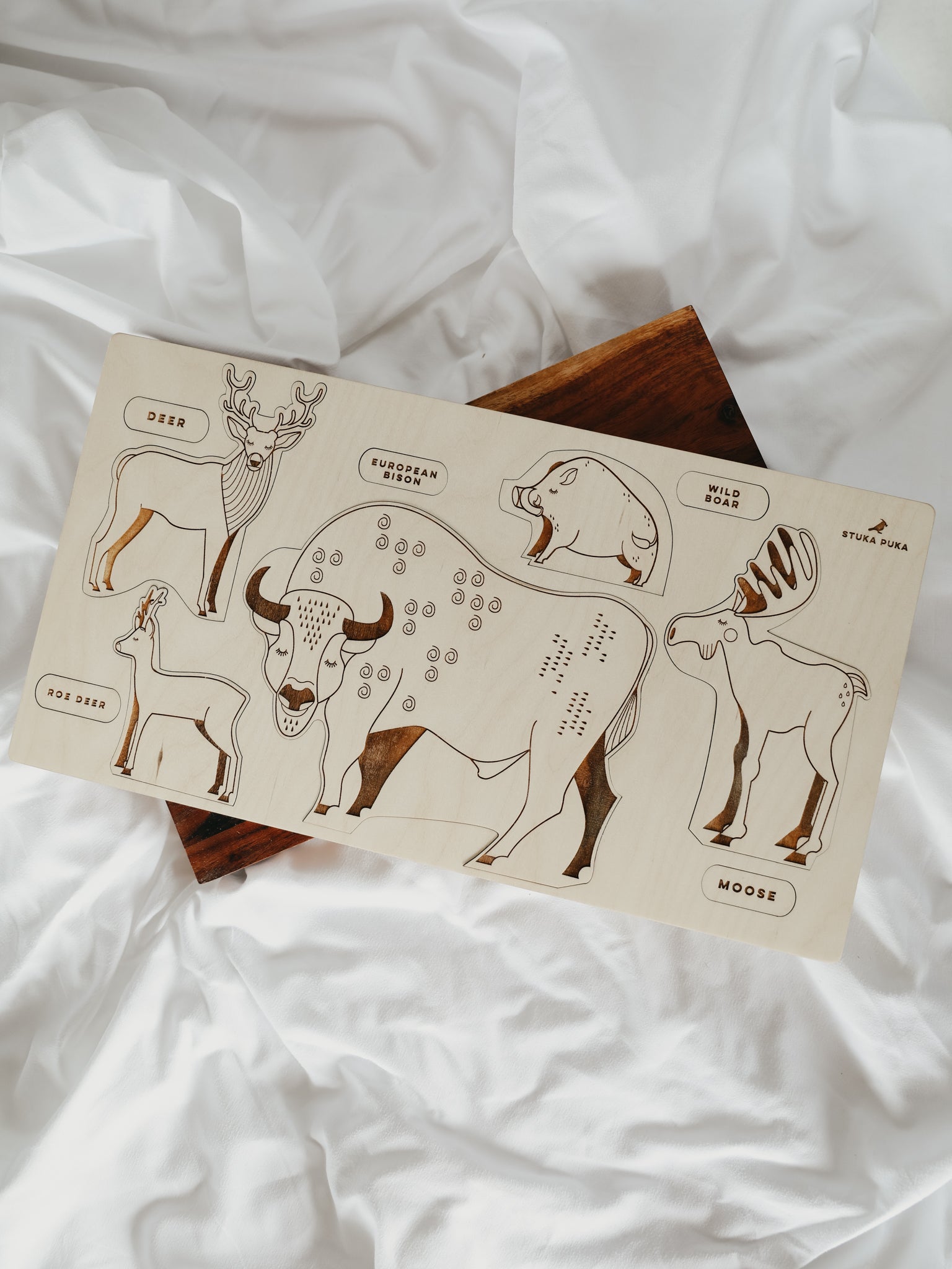 Forest Animals Wooden Puzzle