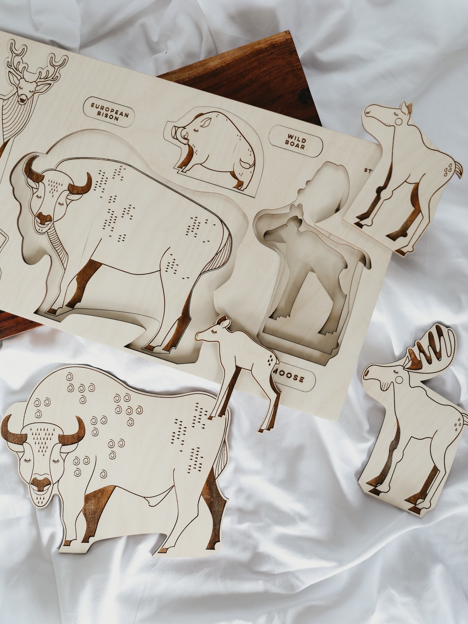 Forest Animals Wooden Puzzle