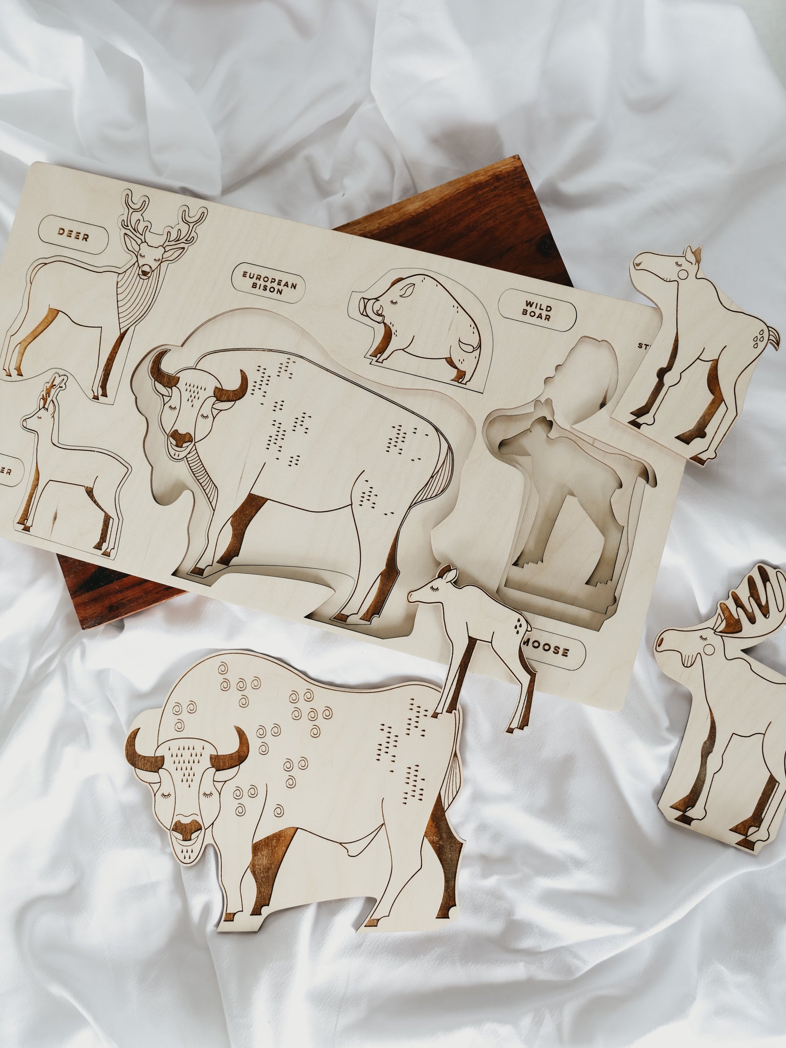 Forest Animals Wooden Puzzle