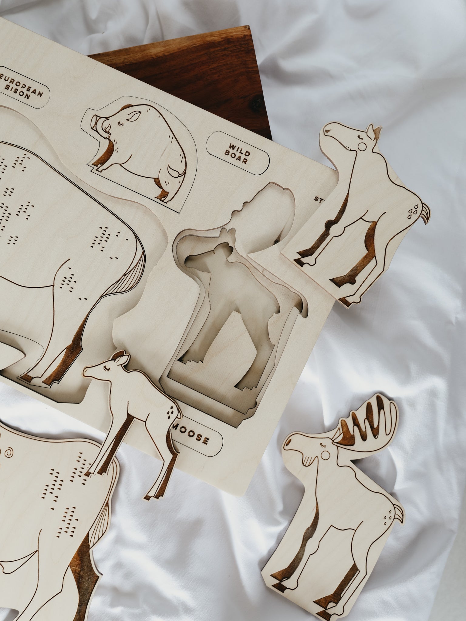 Forest Animals Wooden Puzzle