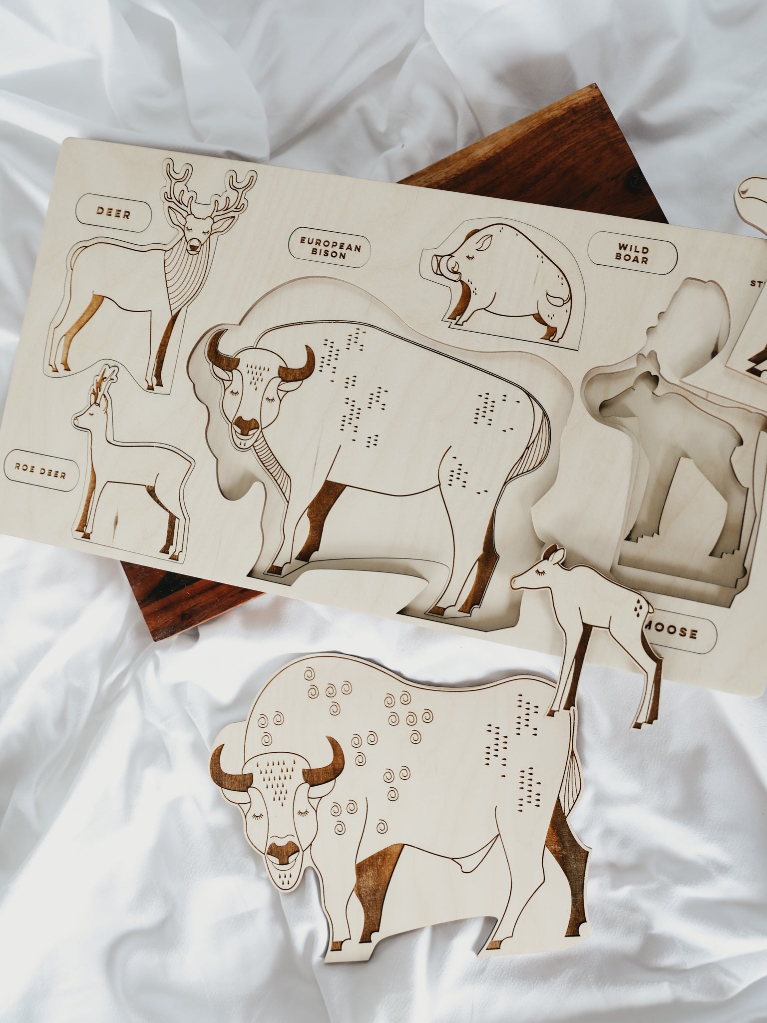 Forest Animals Wooden Puzzle