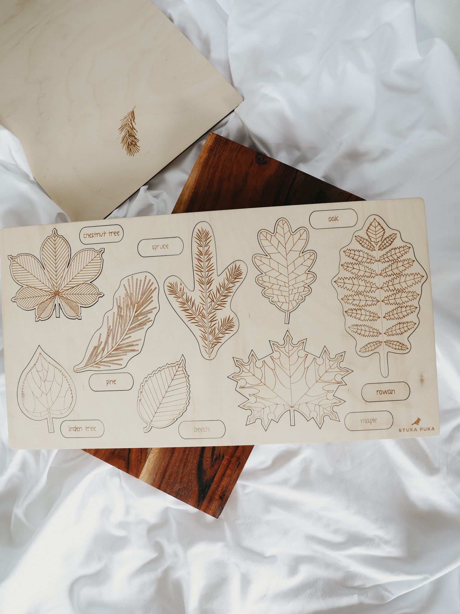 Leaf Wooden Puzzle (24 elements)