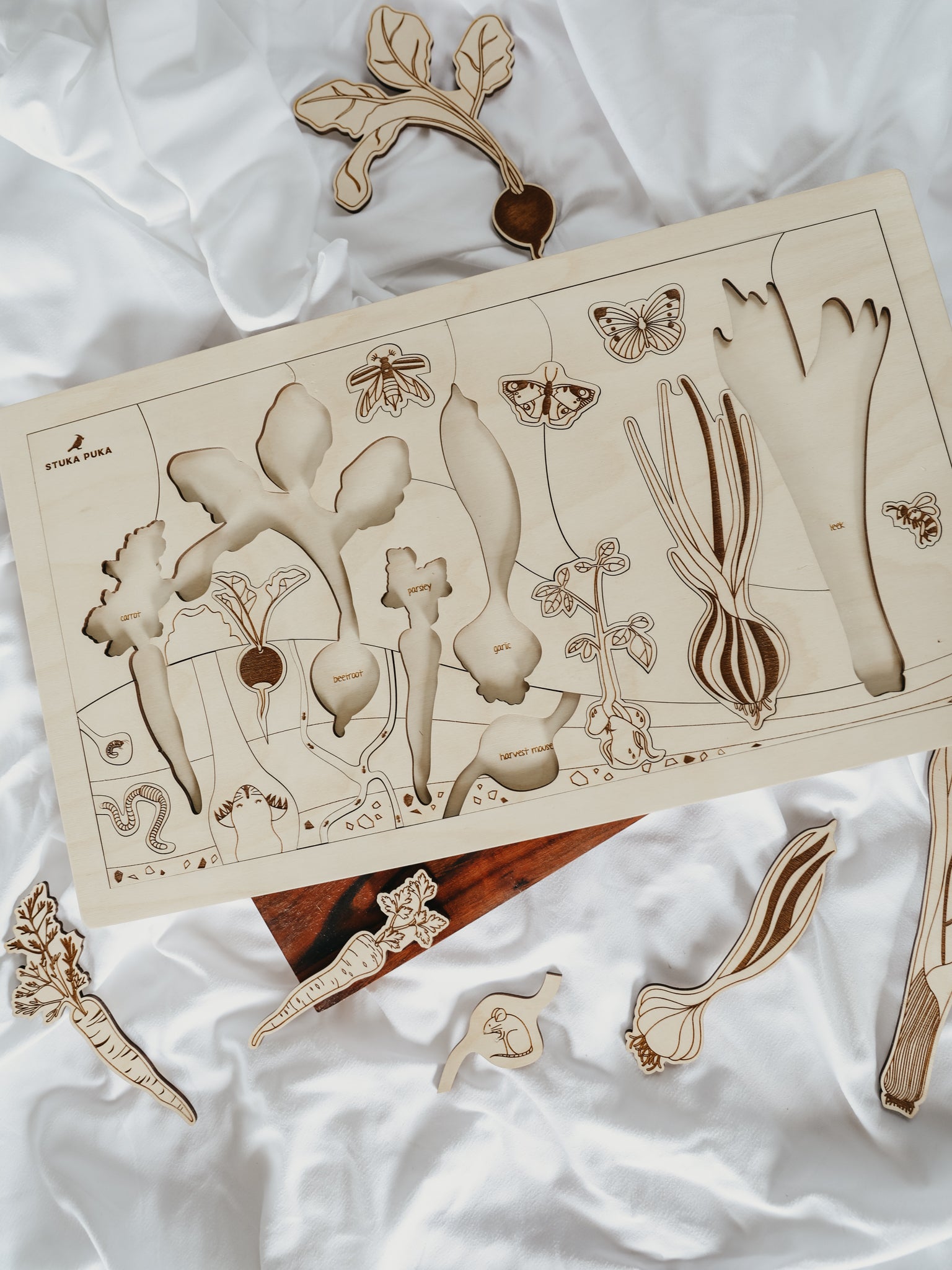 Secret Garden Wooden Puzzle
