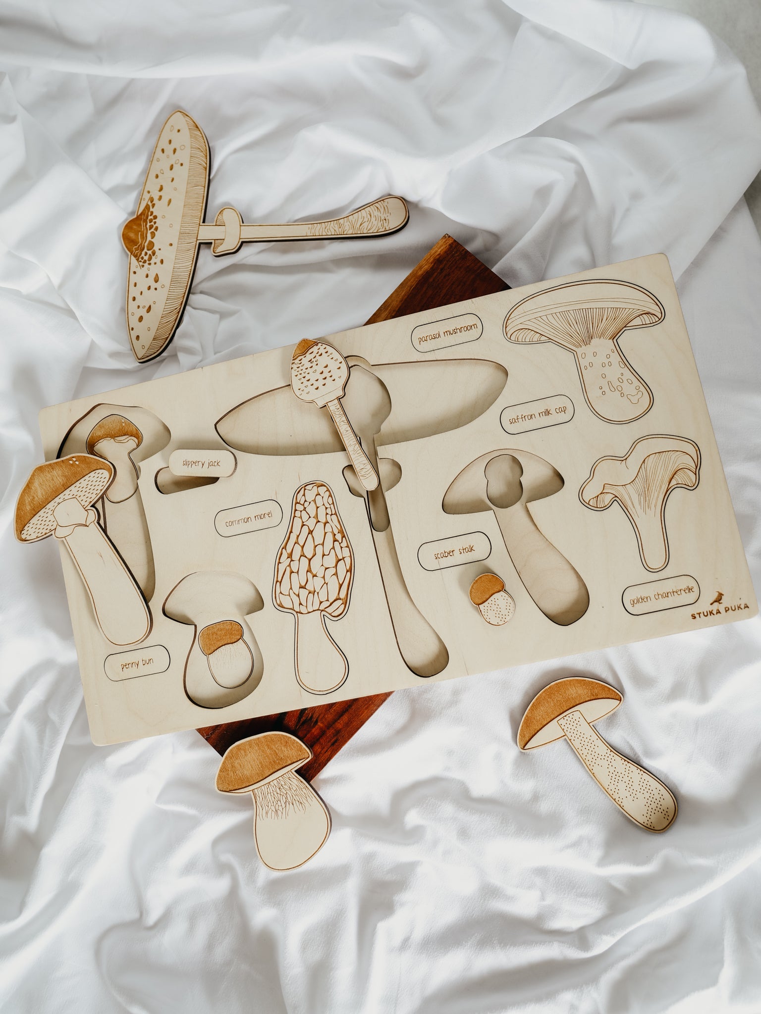 Mushroom Wooden Puzzle