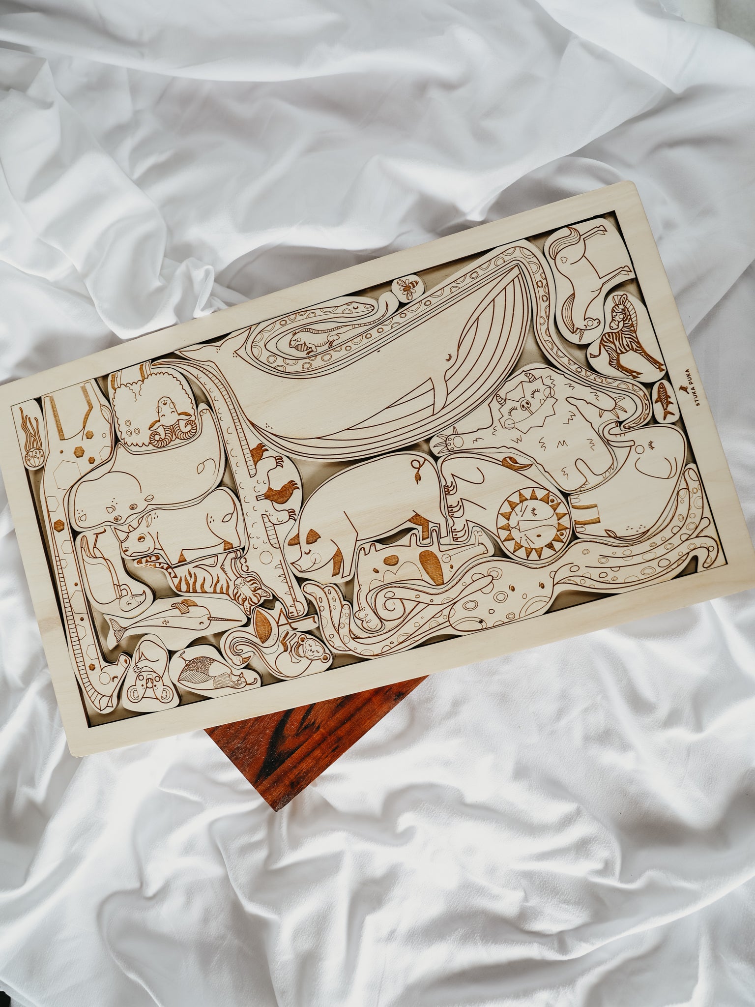 Easy as ABC Wooden Puzzle