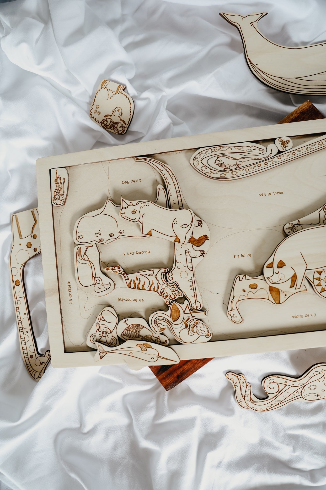 Easy as ABC Wooden Puzzle
