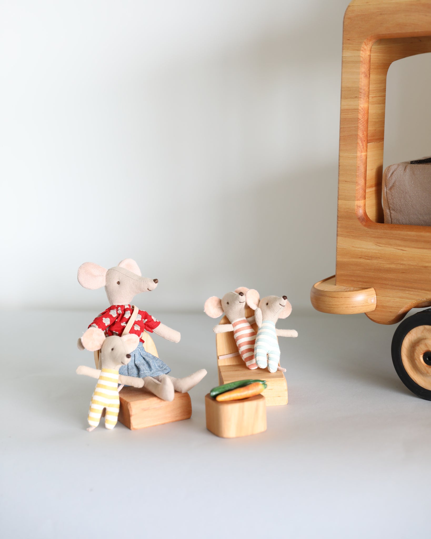 Wooden Camper Van
