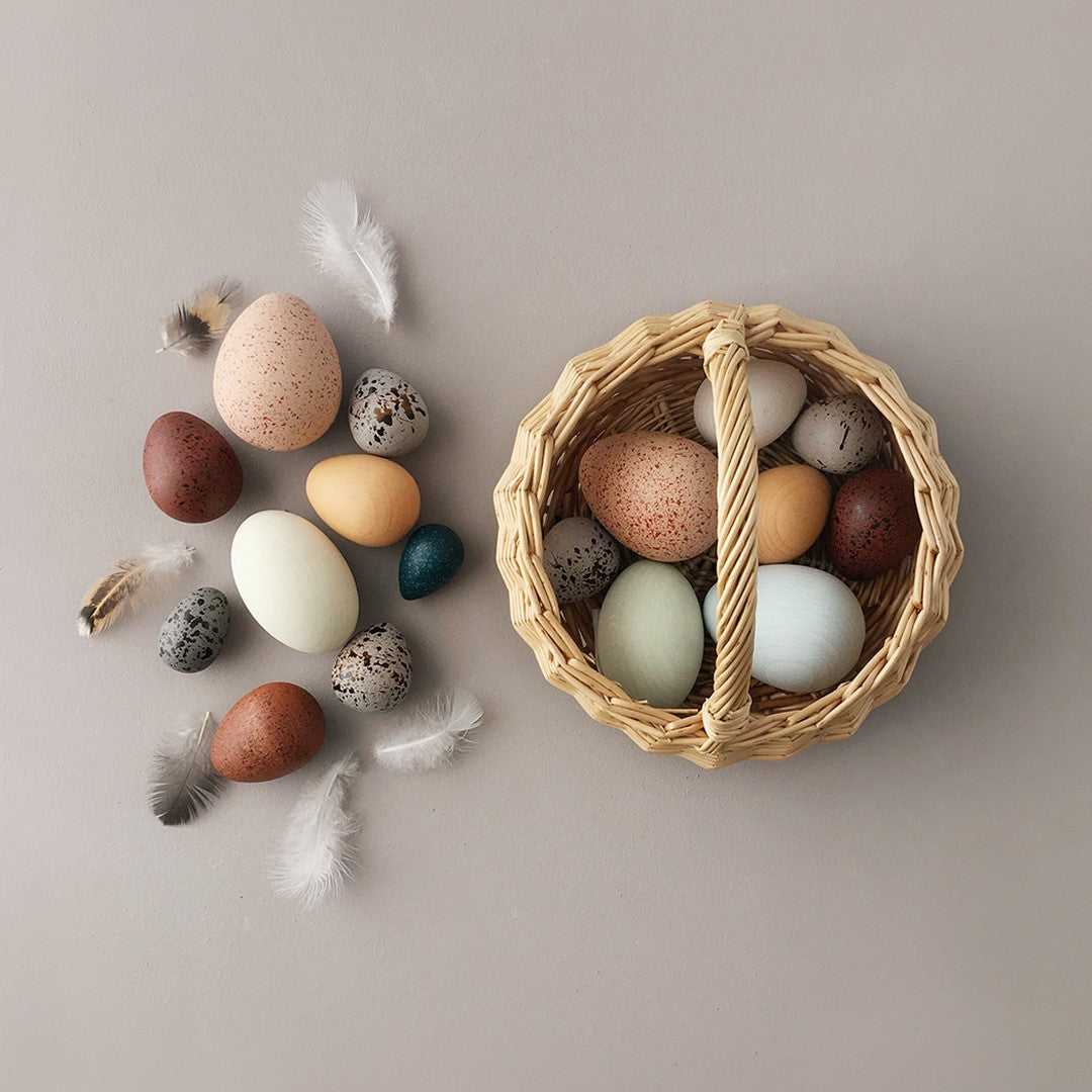 A Dozen Bird Eggs Basket | Moon Picnic