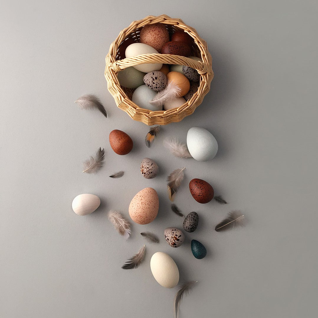 A Dozen Bird Eggs Basket | Moon Picnic