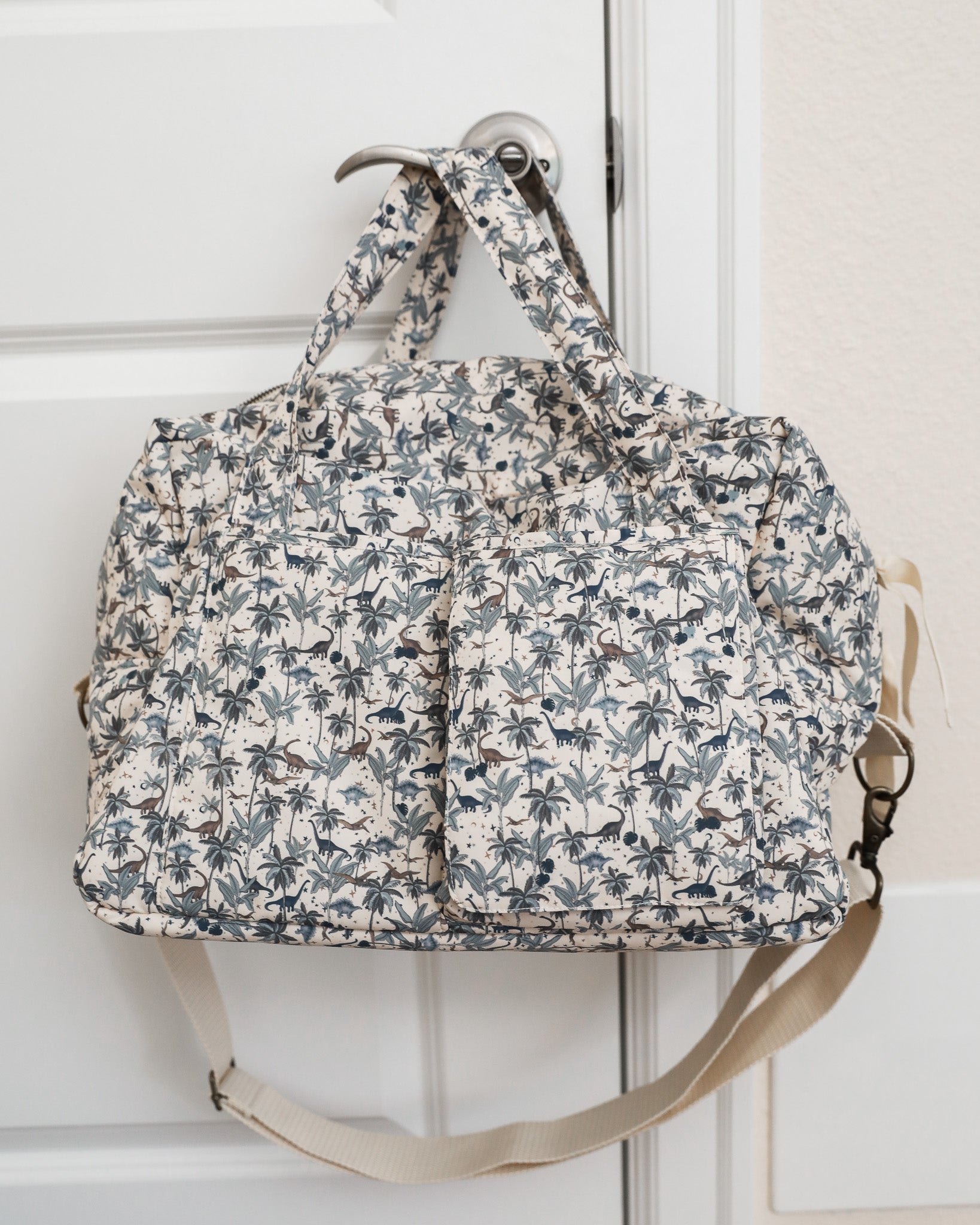 ALL YOU NEED Diaper Bag - Dino Blue Rich text editor