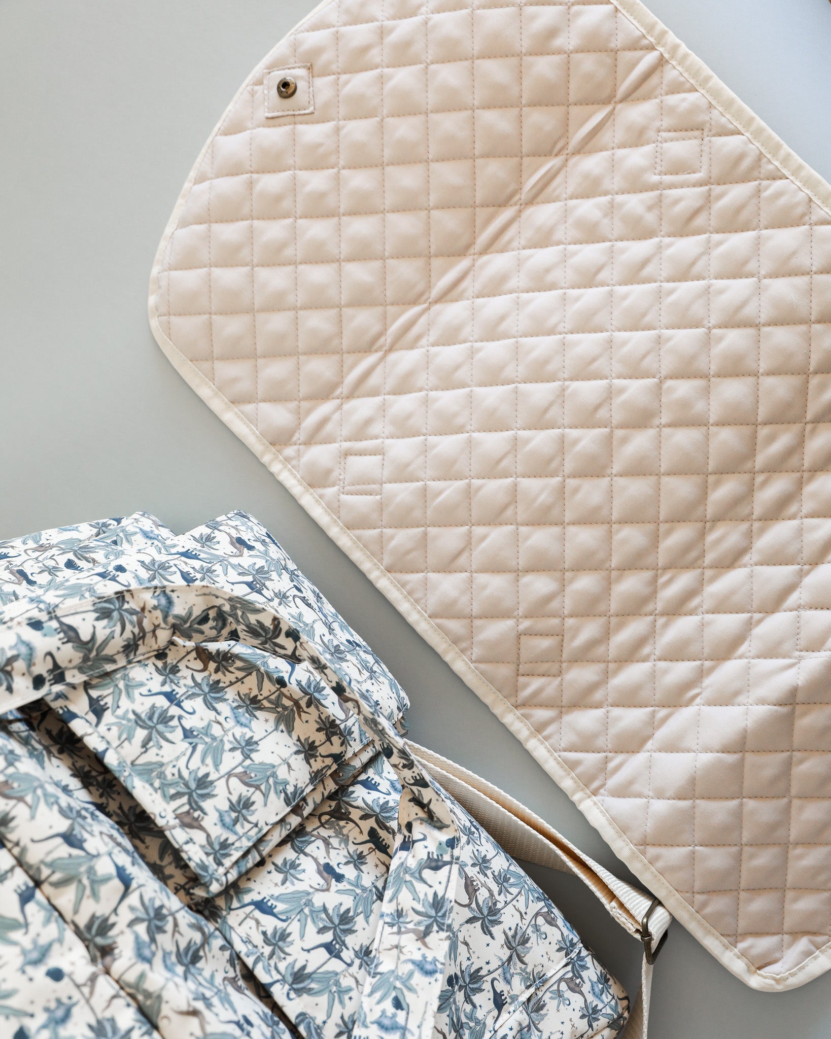 ALL YOU NEED Diaper Bag - Dino Blue Rich text editor
