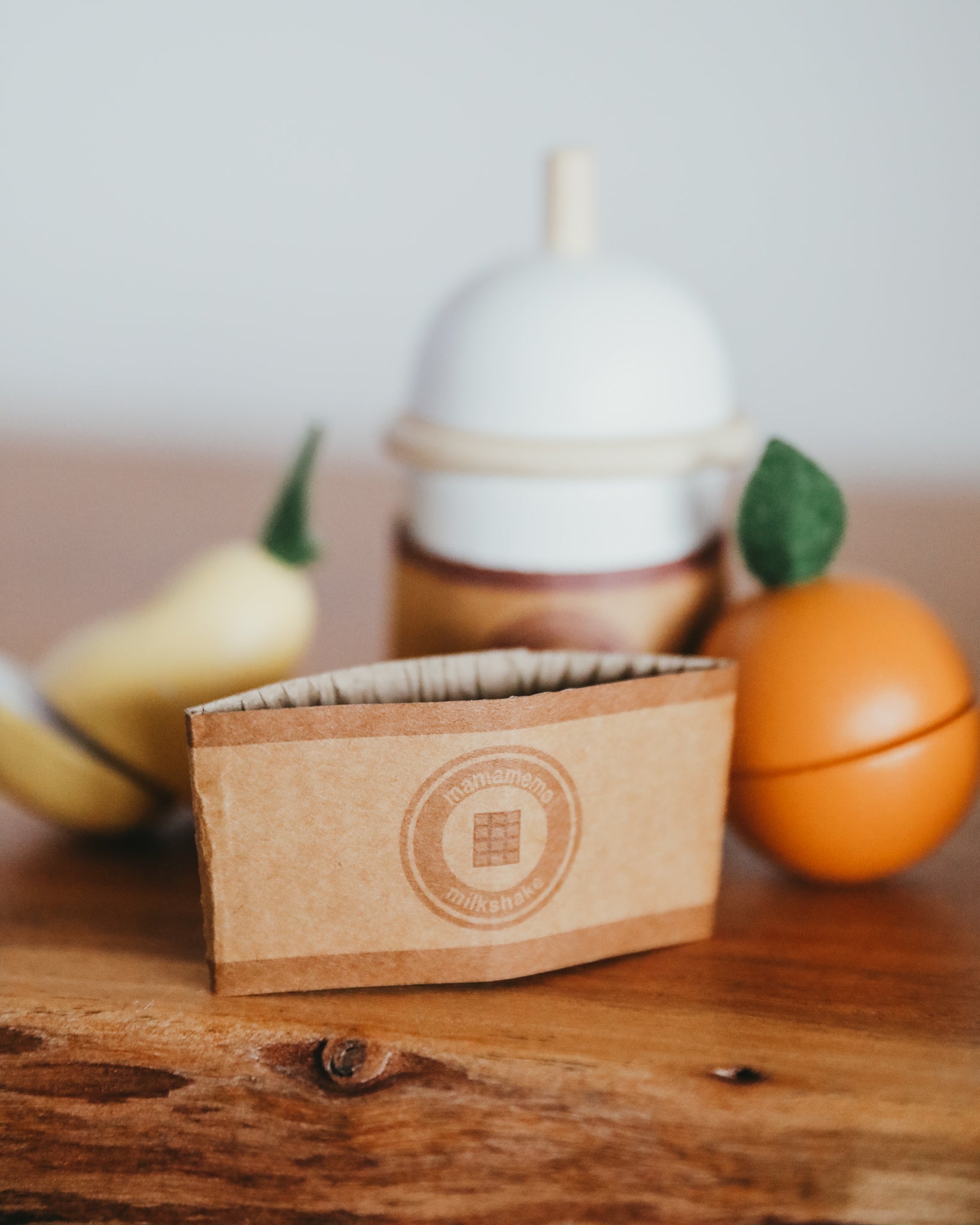 Wooden To-Go Milkshake Playset