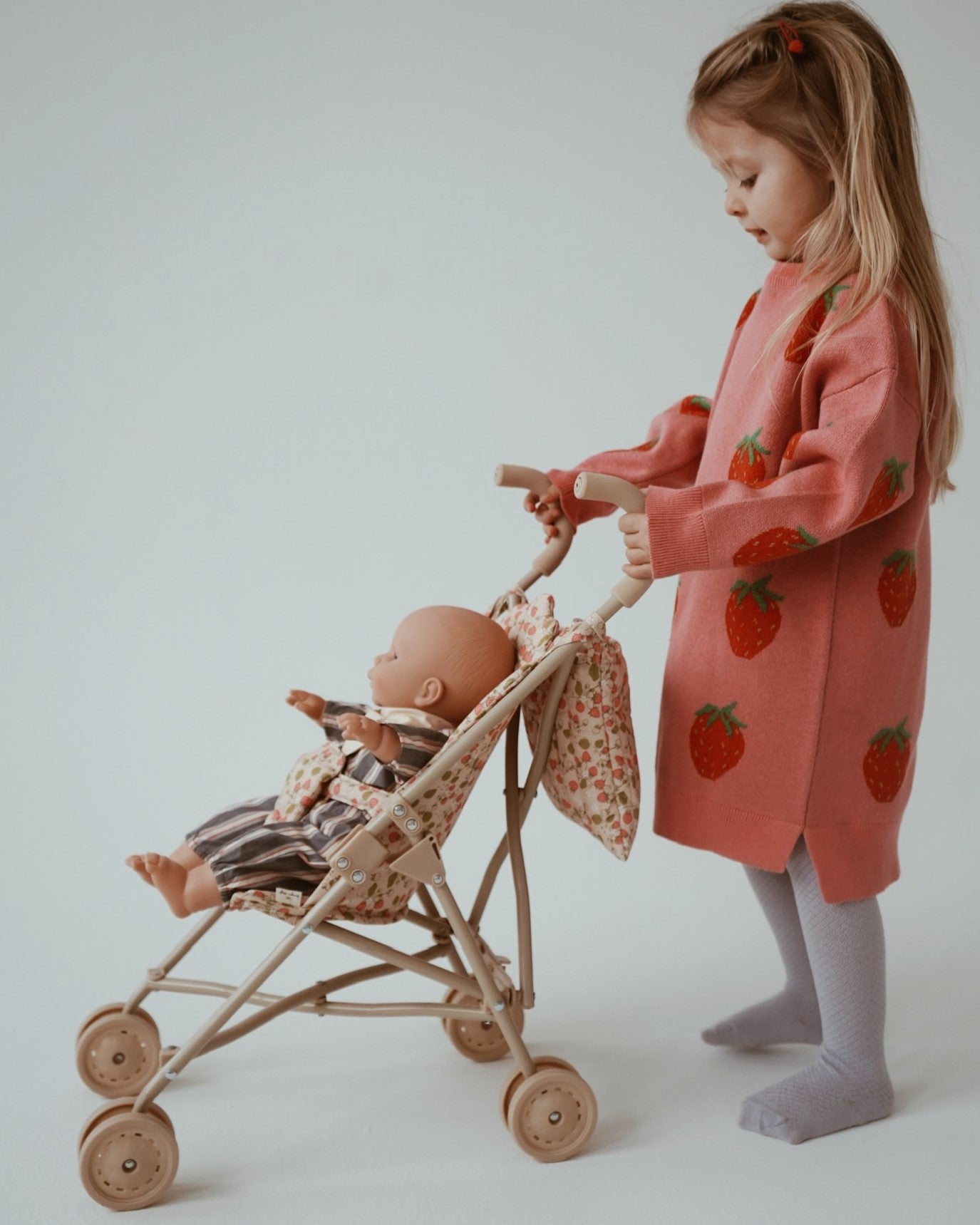 Baby Doll Stroller - Strawberry Fields