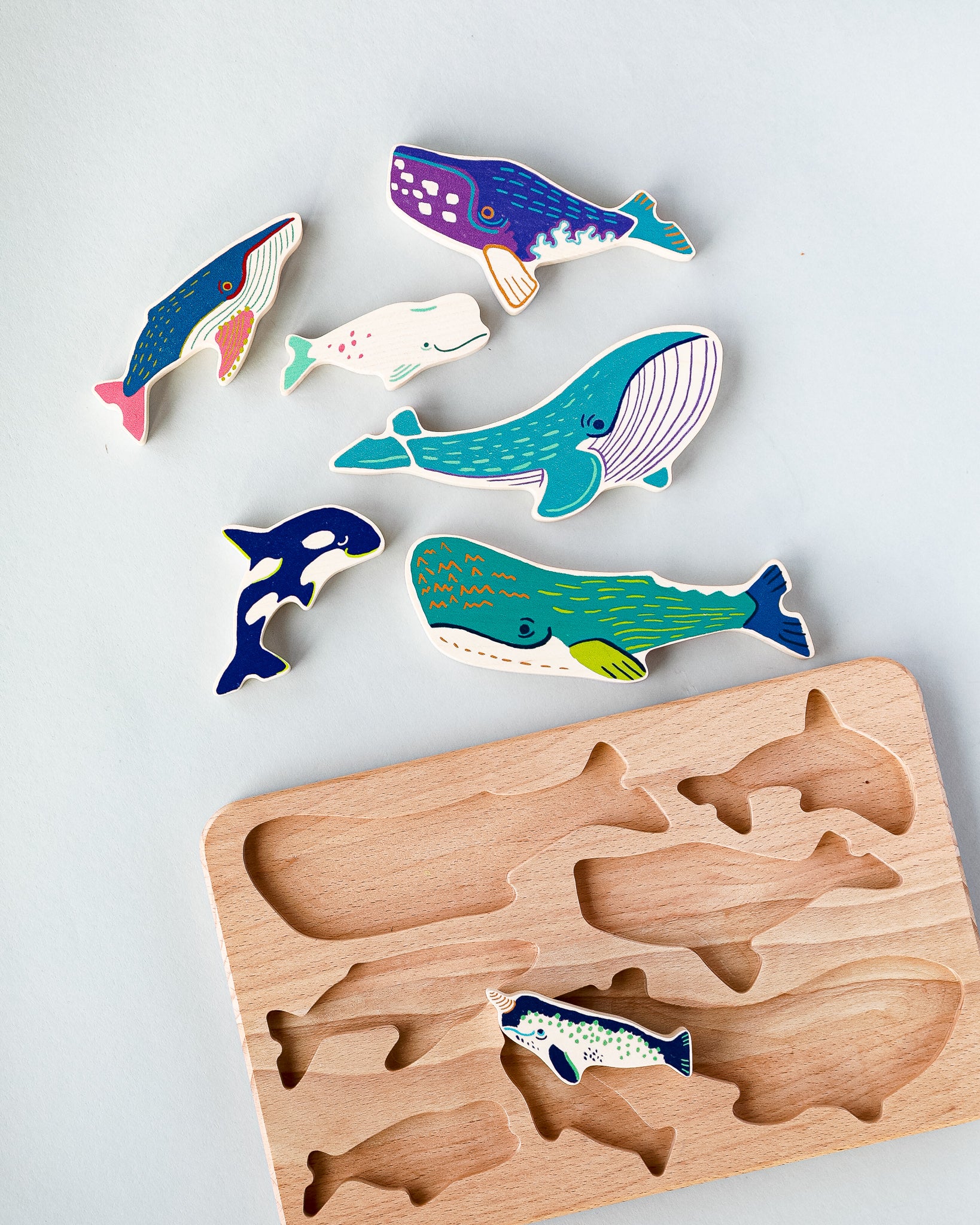 BAJO | Whale Wooden Puzzle