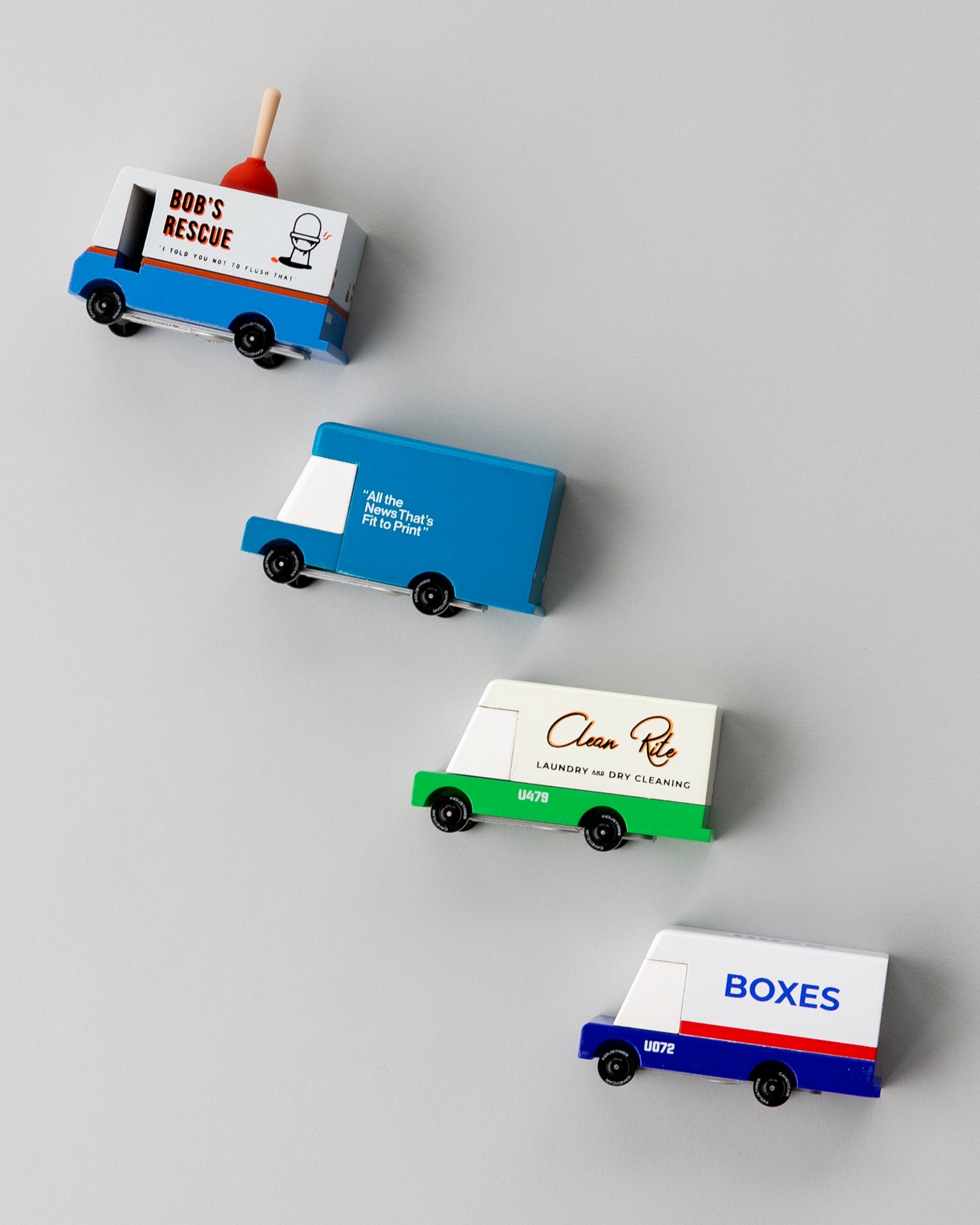 Candylab Toys | Candycar Work Vans