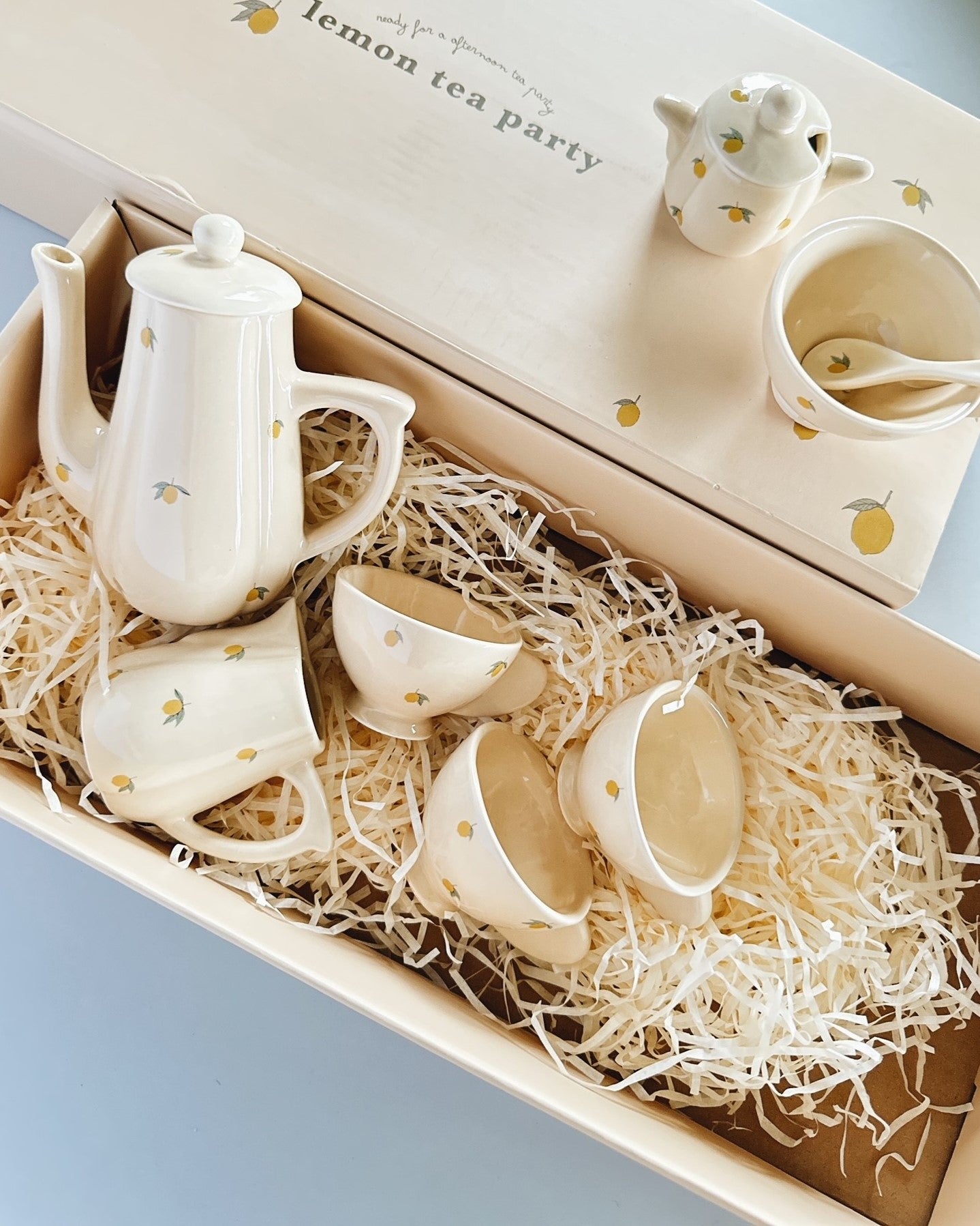 Ceramic Tea Play Set - Lemon