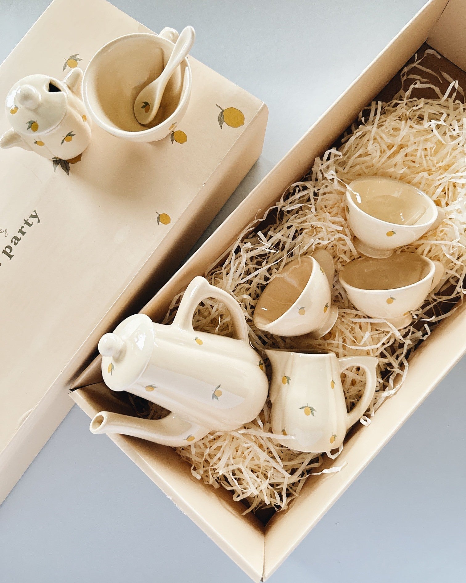 Ceramic Tea Play Set - Lemon