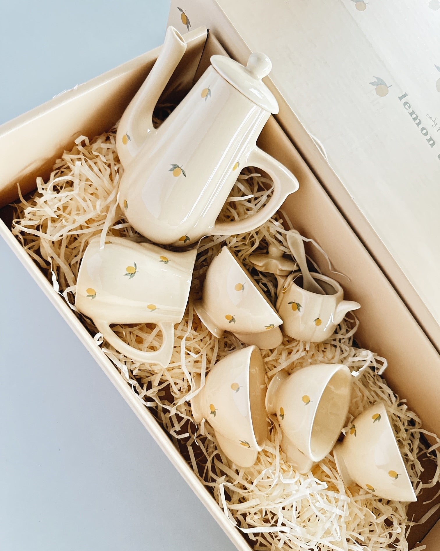 Ceramic Tea Play Set - Lemon