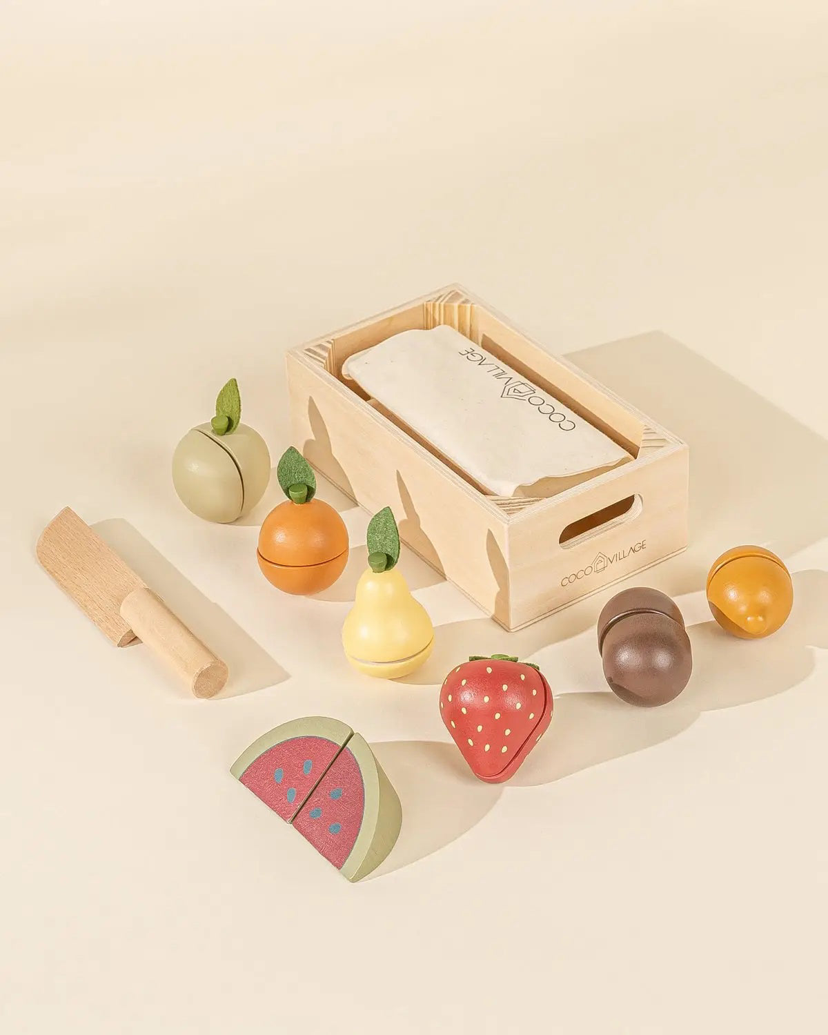 Coco Village | Wooden Fruits Playset