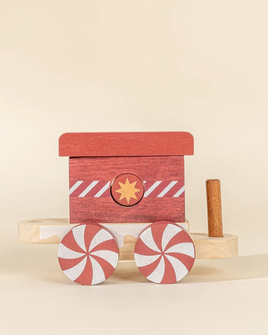 Coco Village | Wooden Stacking Christmas Train