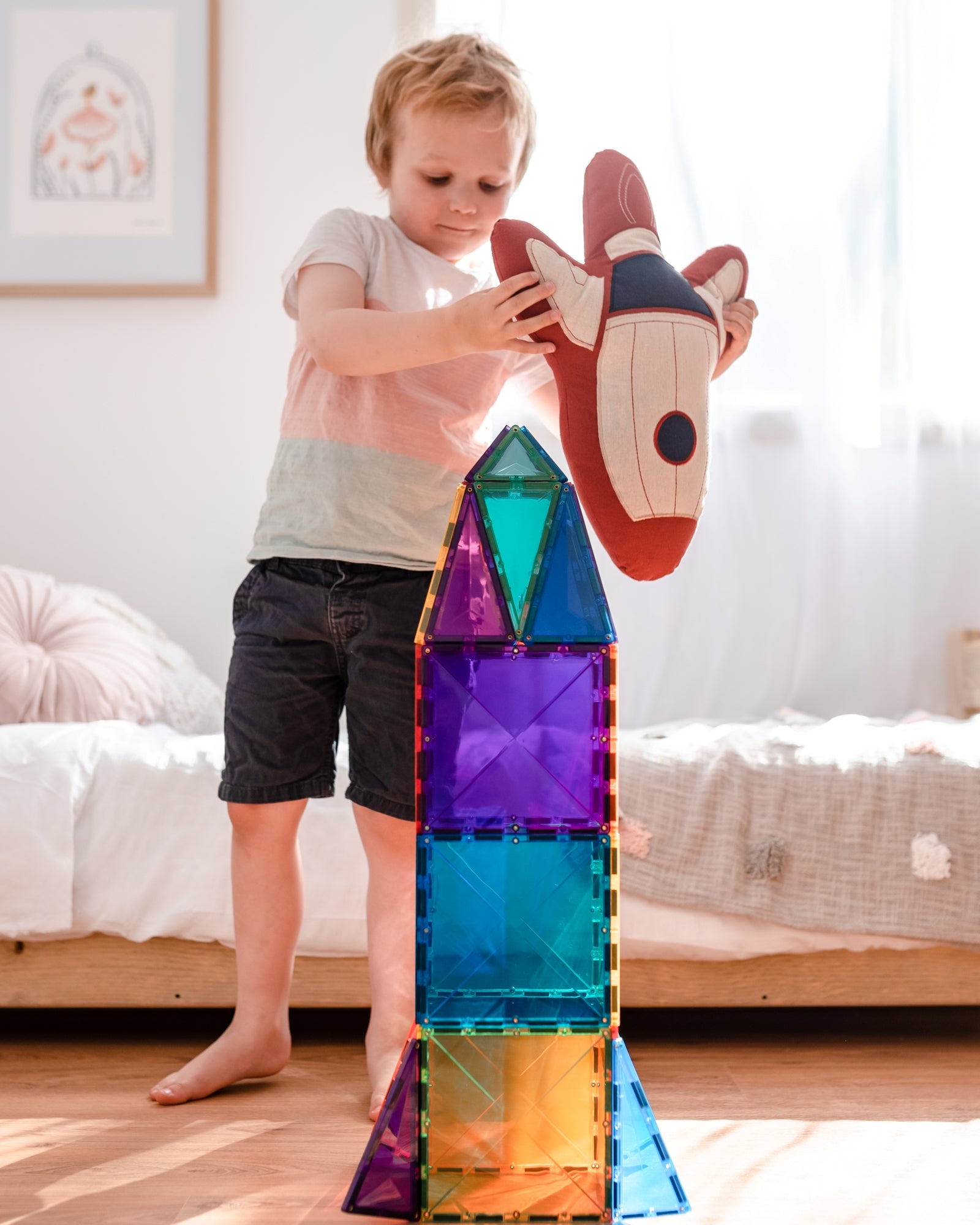Connetix Tiles RAINBOW 212 Piece Mega Pack