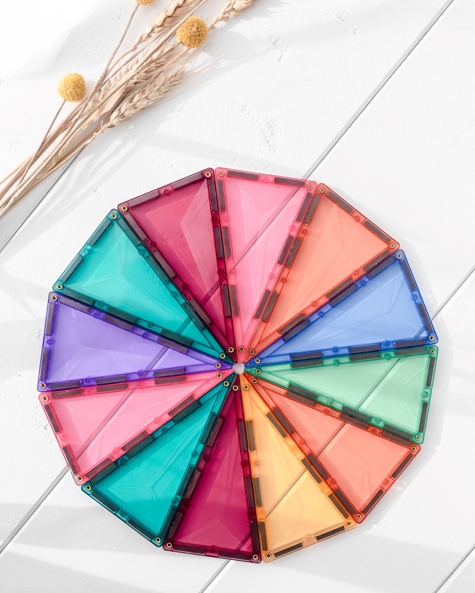 Connetix Tiles PASTEL 40 Piece Geometry Pack