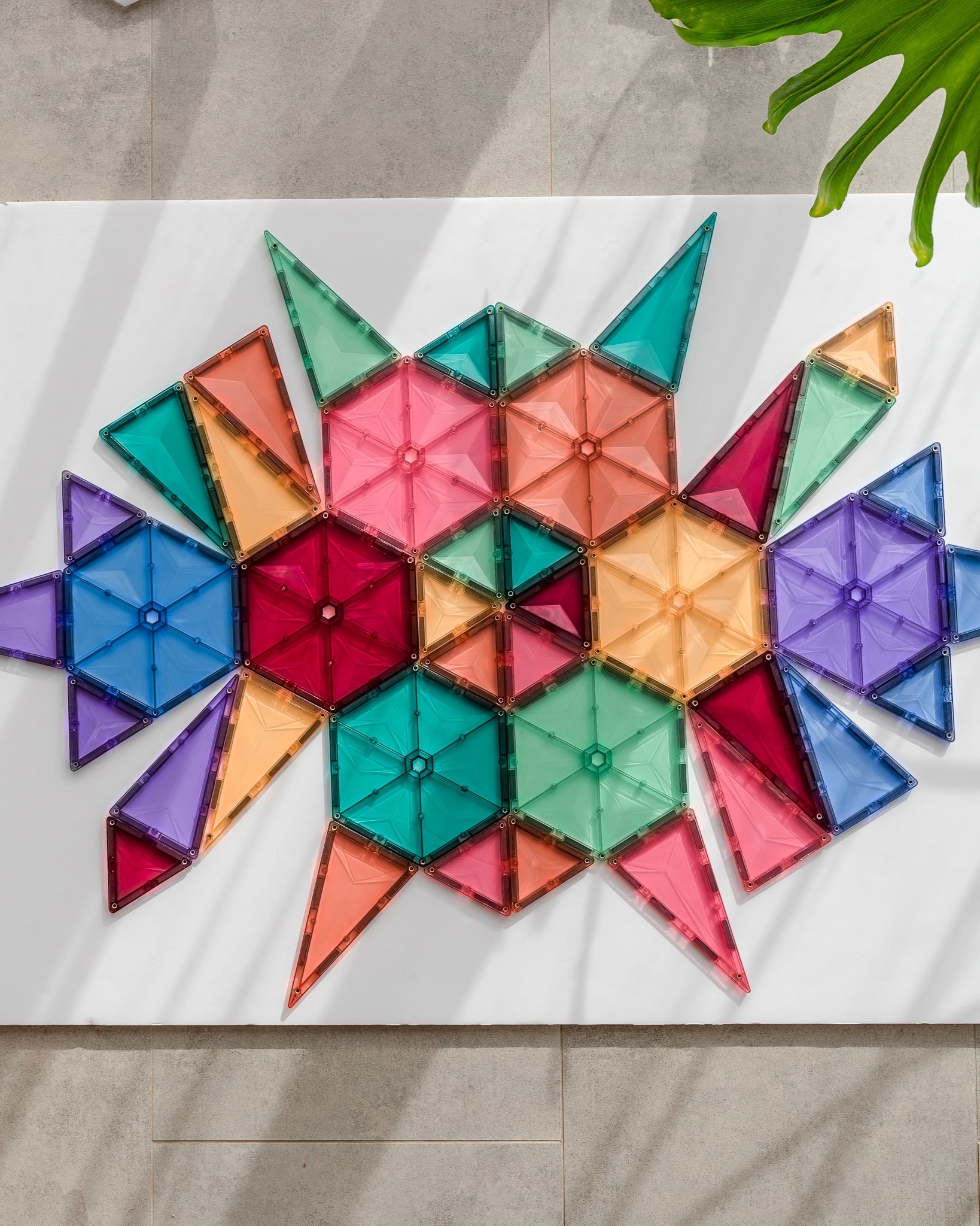 Connetix Tiles PASTEL 40 Piece Geometry Pack