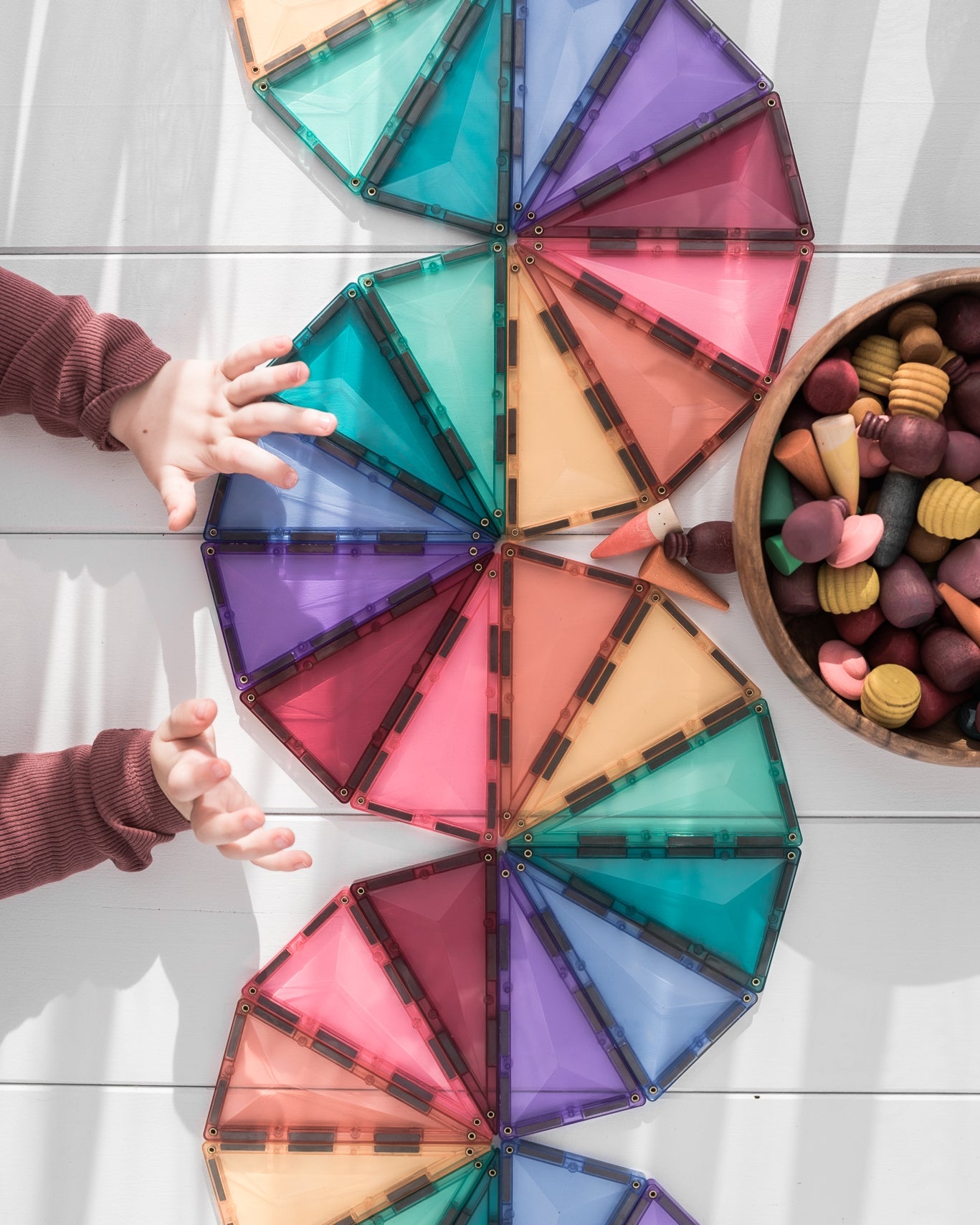 Connetix Tiles PASTEL 40 Piece Geometry Pack