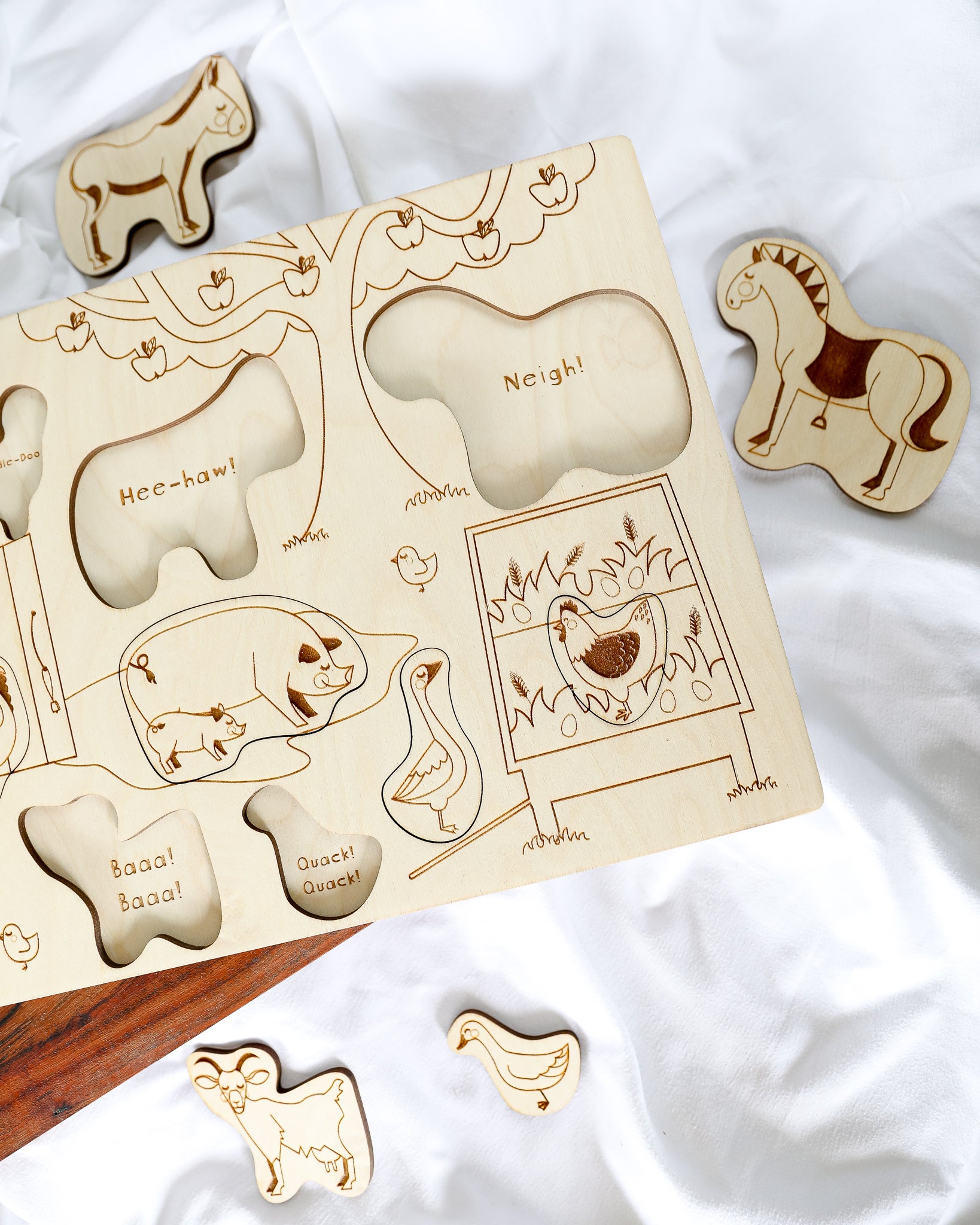 Country Life Wooden Puzzle