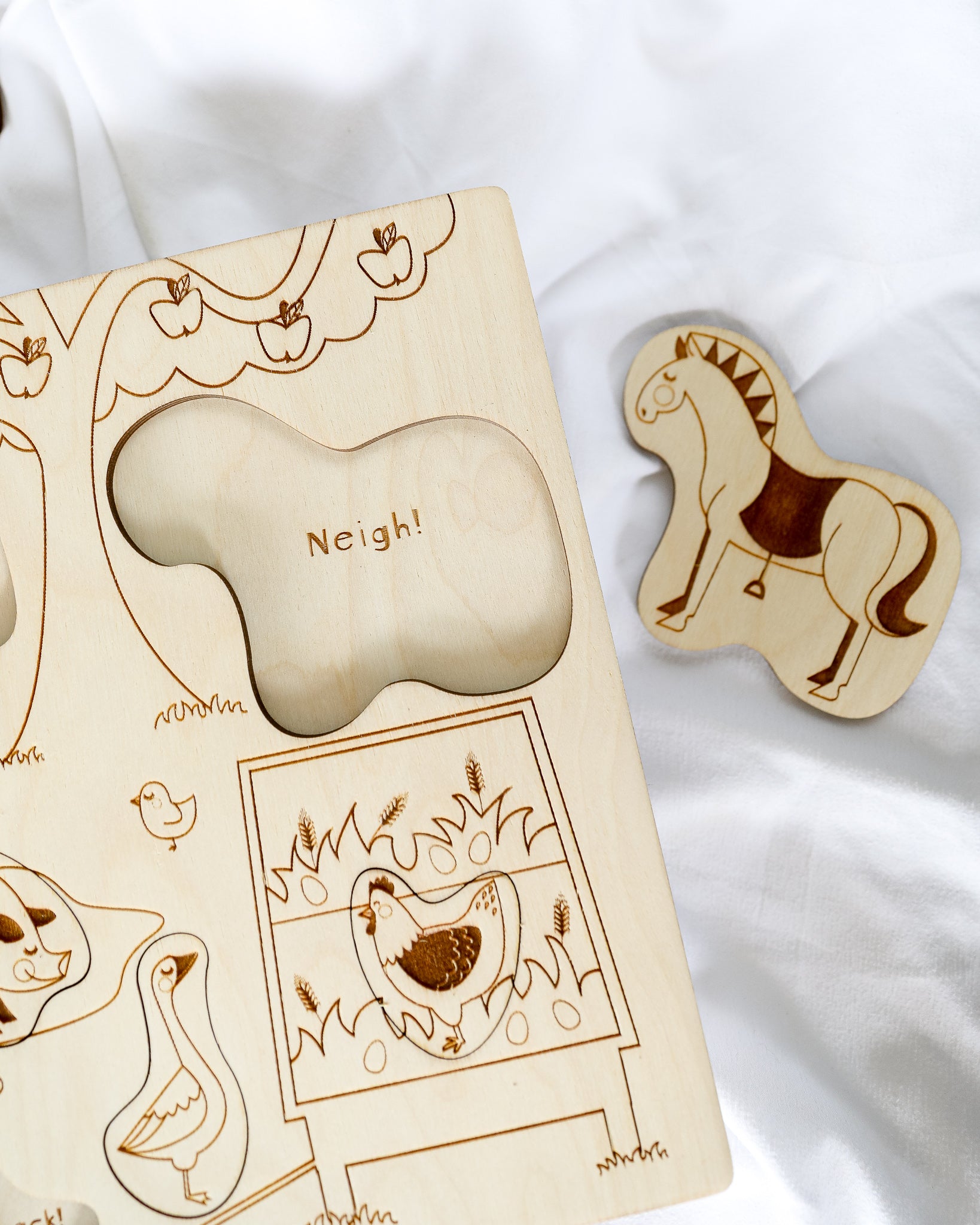 Country Life Wooden Puzzle