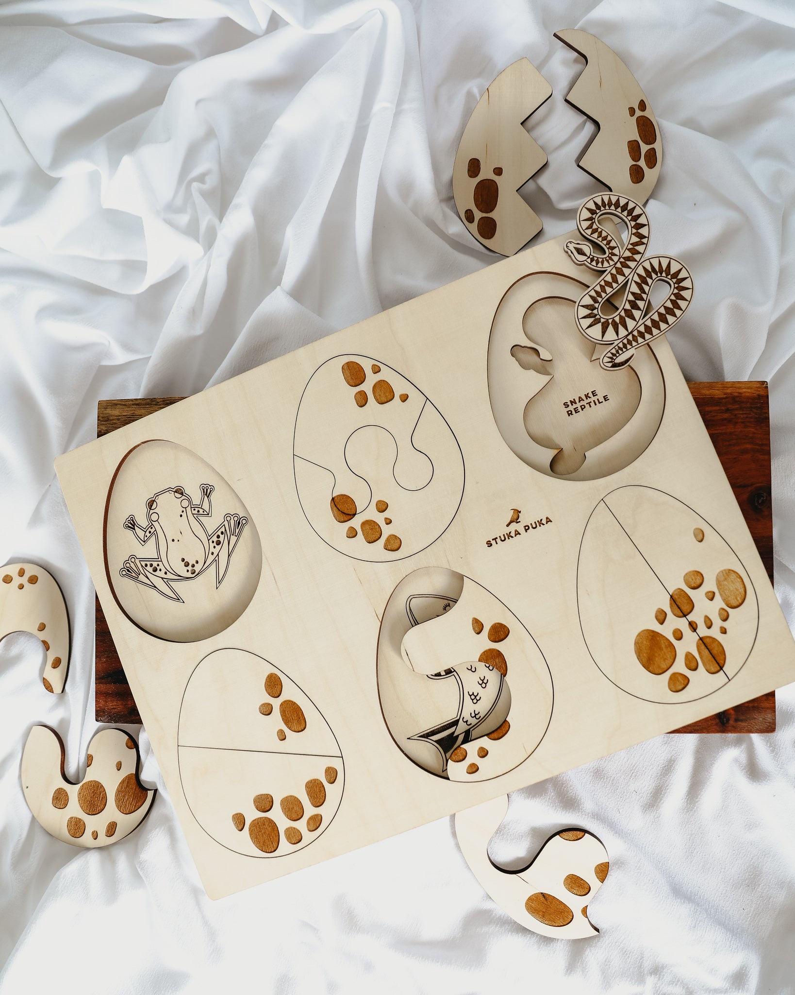 Crack the Egg Wooden Puzzle