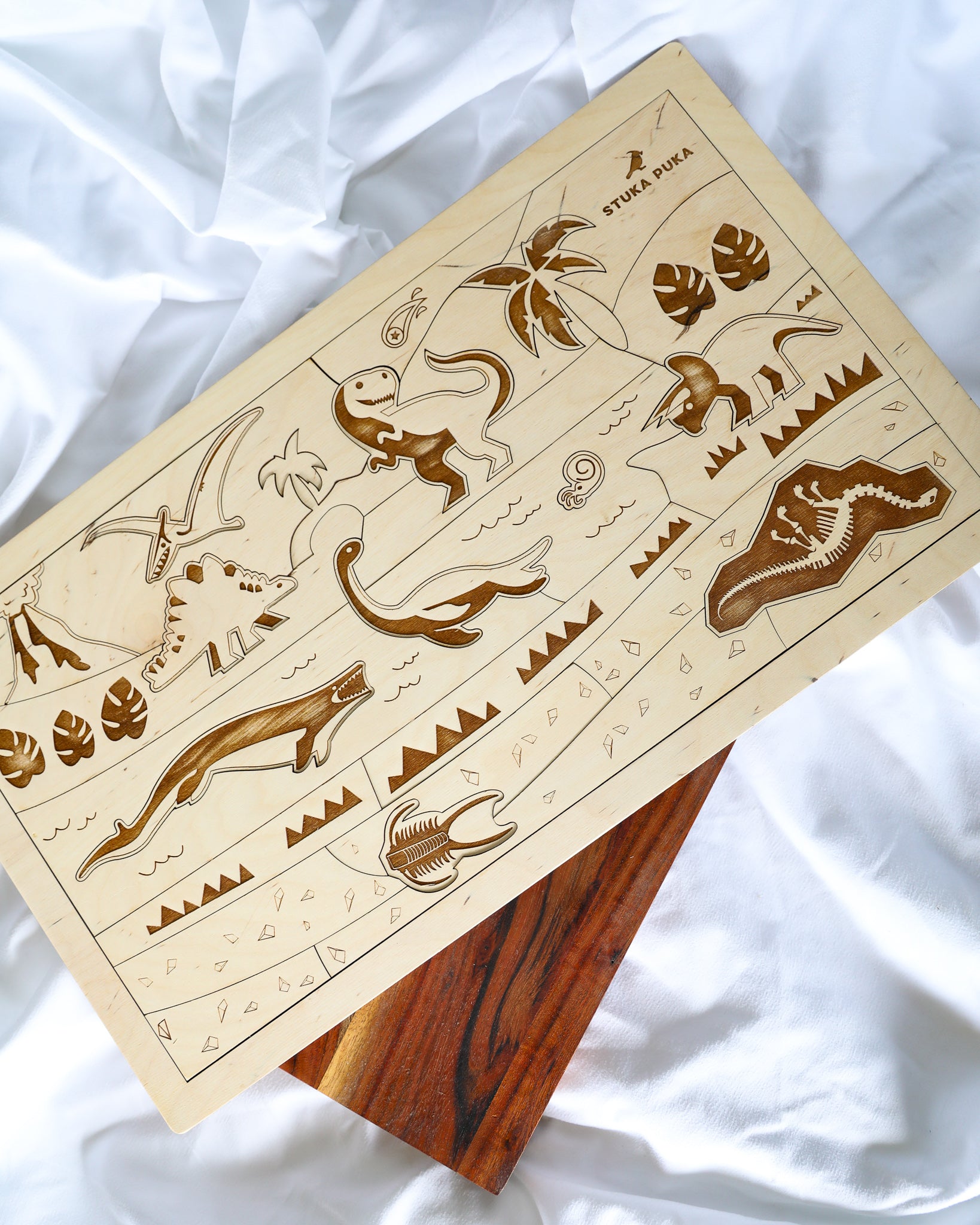 Dino World Wooden Puzzle