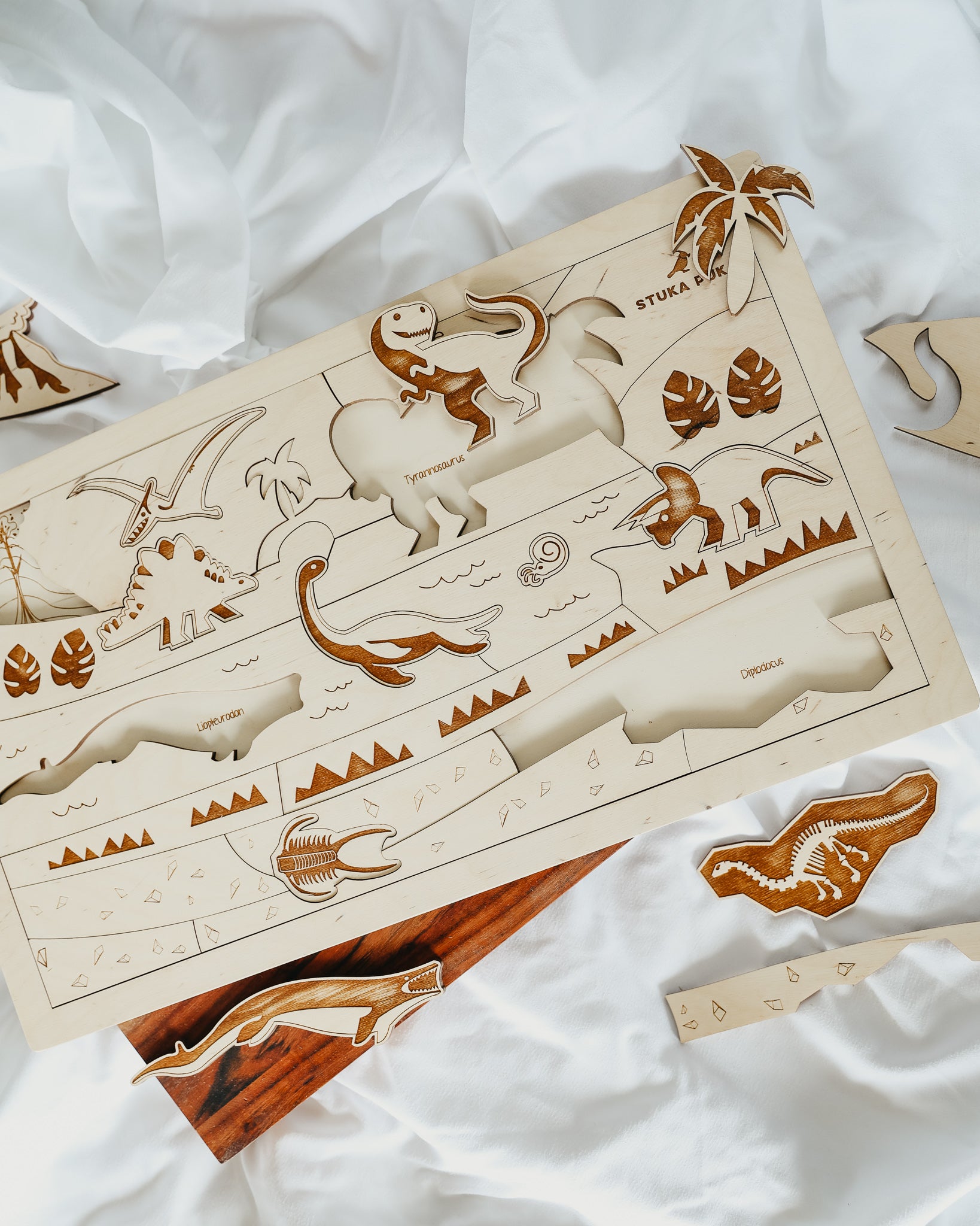 Dino World Wooden Puzzle