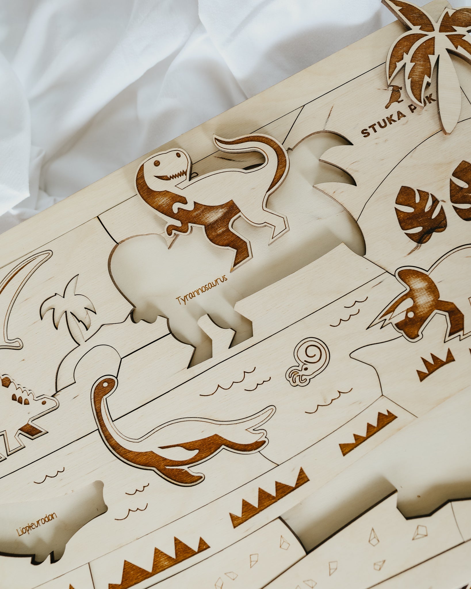 Dino World Wooden Puzzle