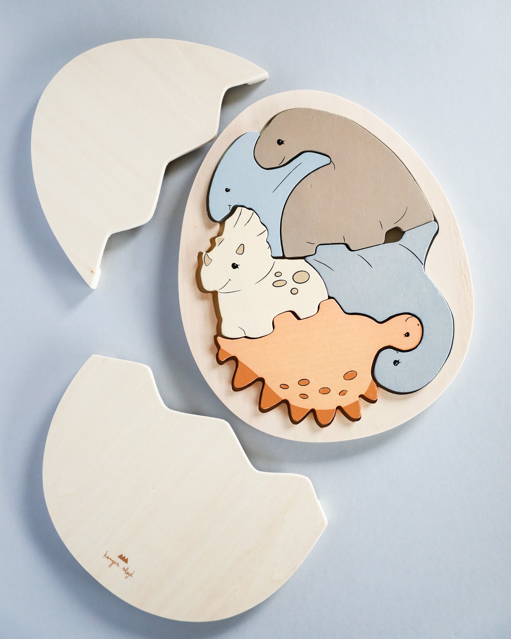 Dinosaur Egg Wooden Puzzle