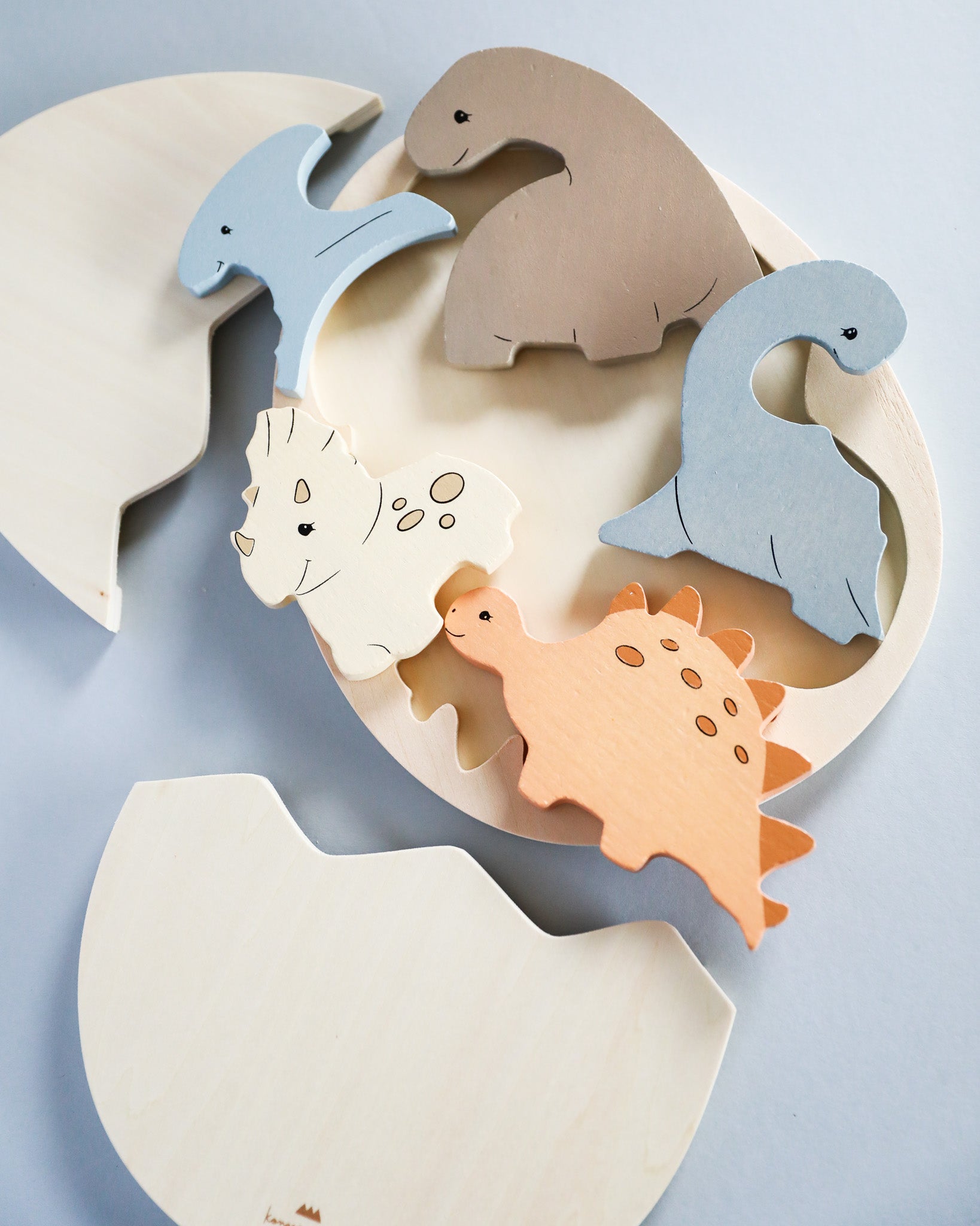 Dinosaur Egg Wooden Puzzle