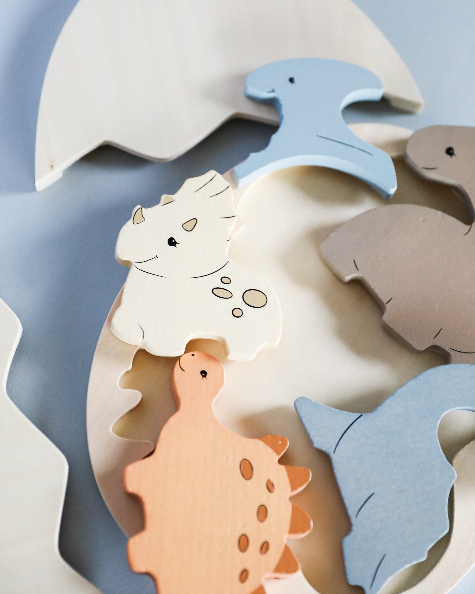 Dinosaur Egg Wooden Puzzle