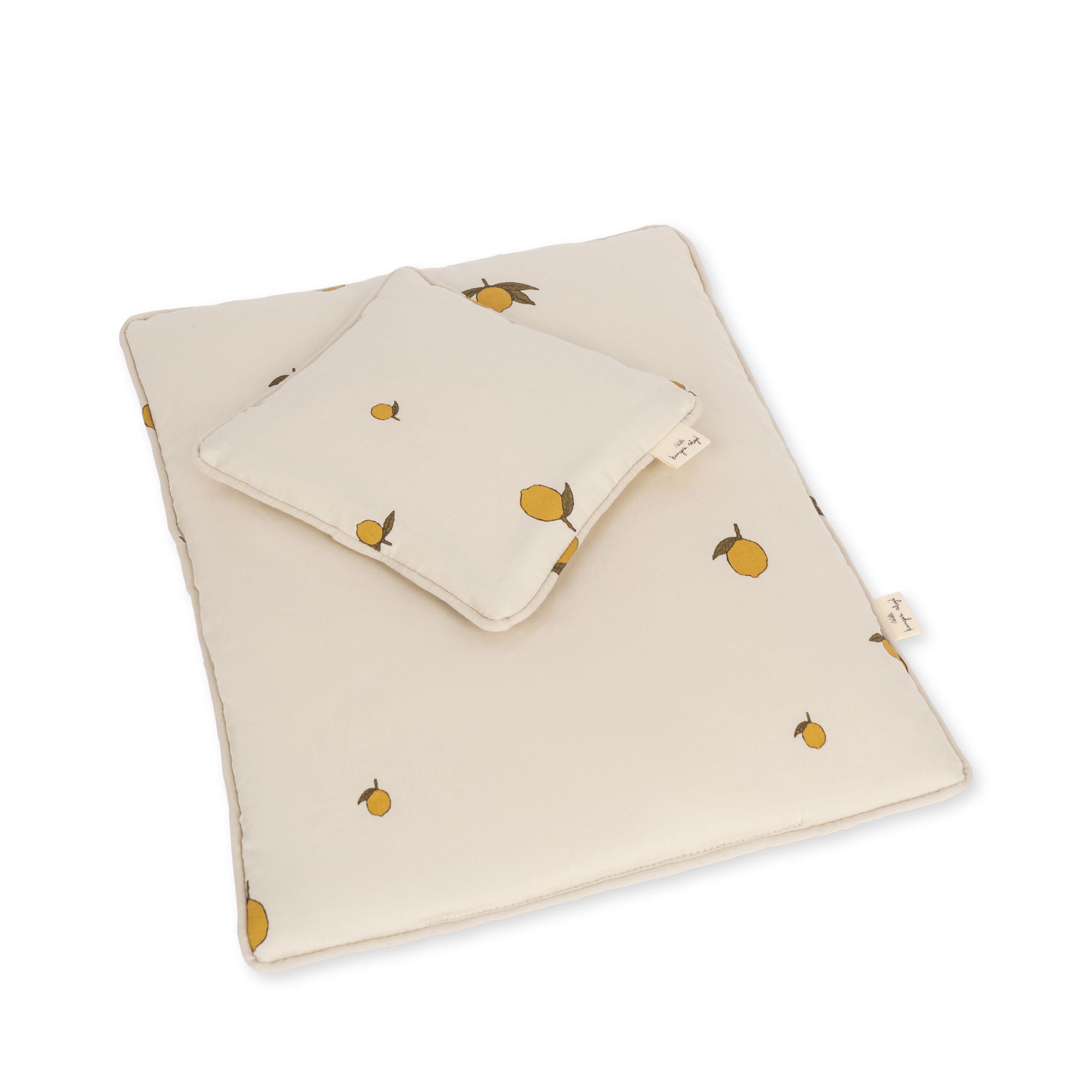 Doll Bedding Set - Lemon