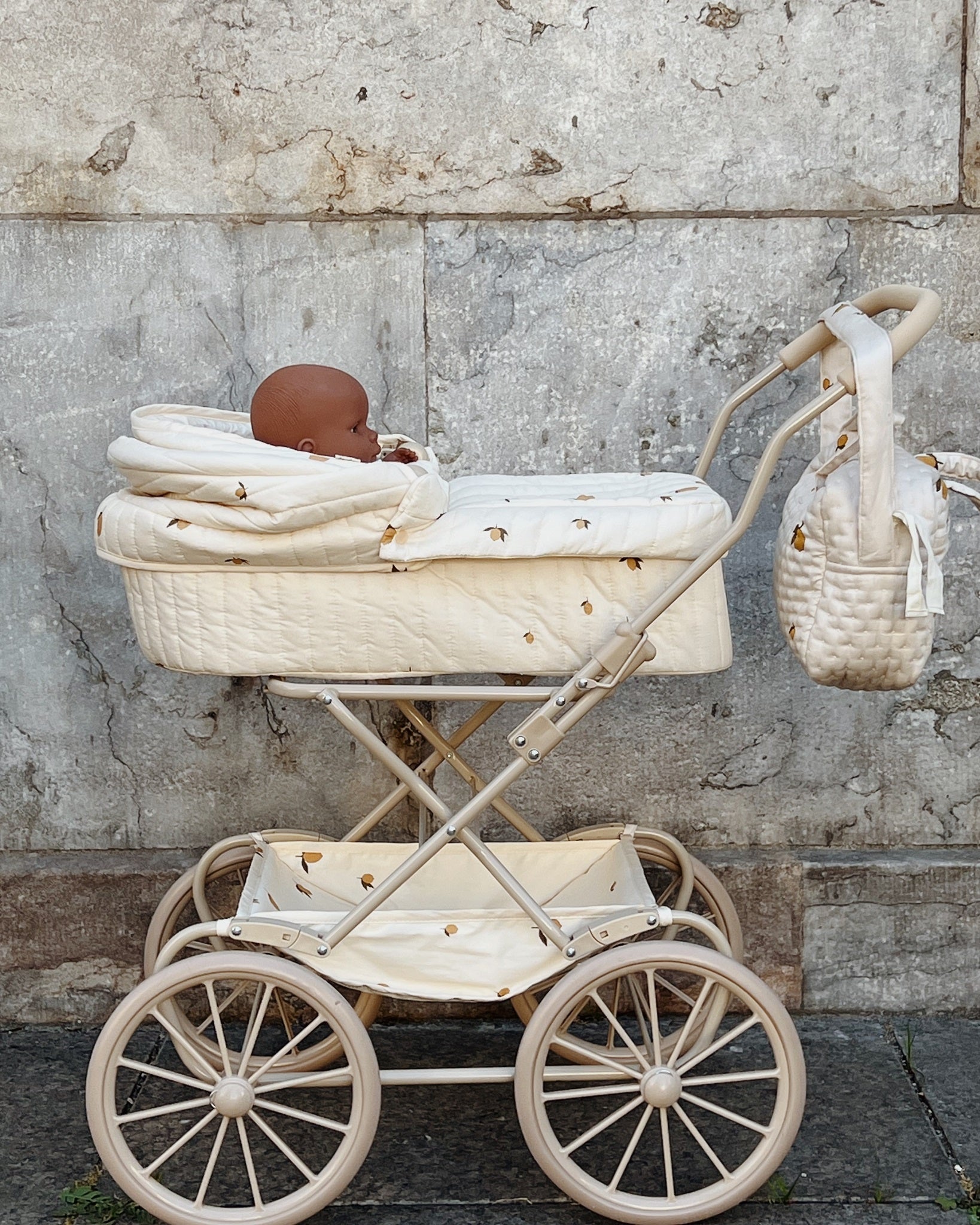 Doll Pram - Lemon