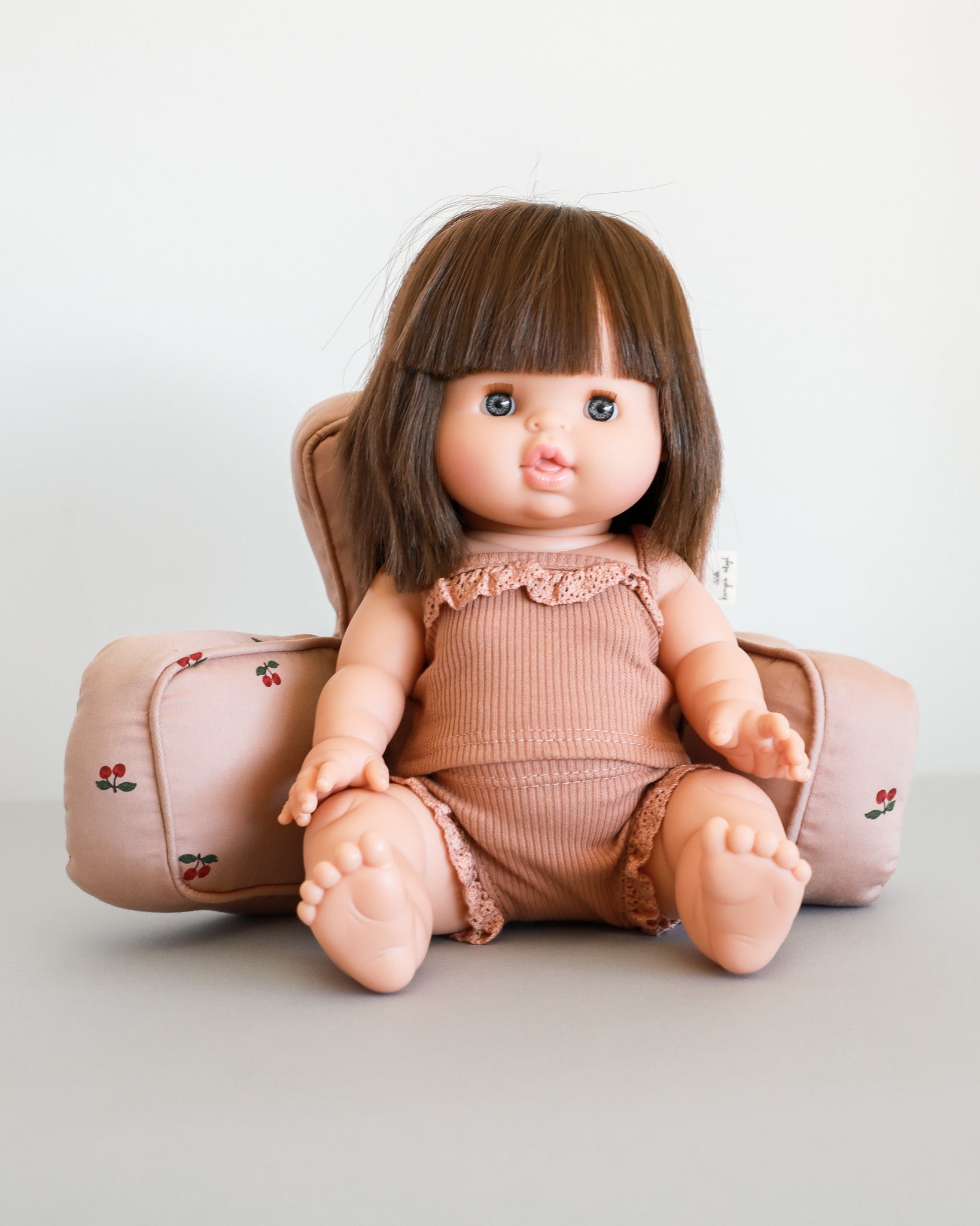 Doll Pram Pillow - Cherry Blush
