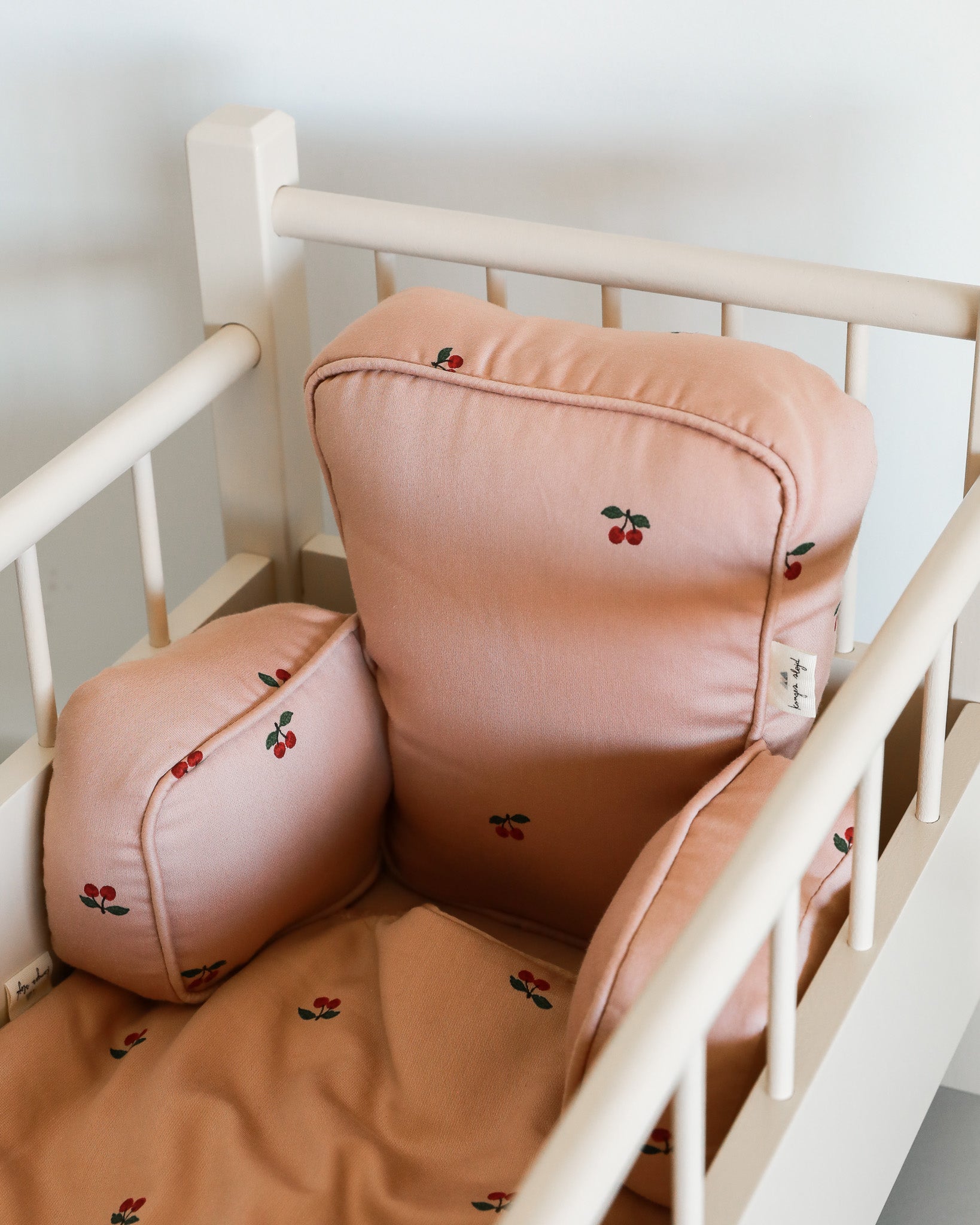 Doll Pram Pillow - Cherry Blush