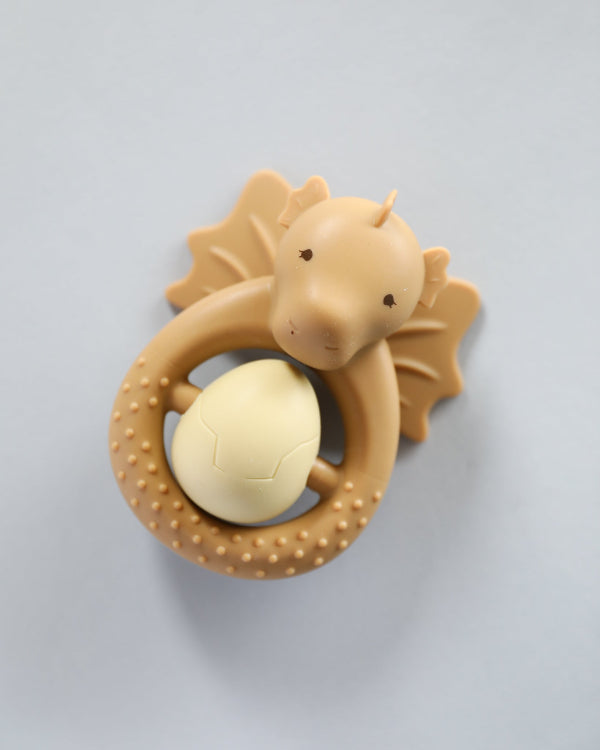 Dragon Egg Teether - Almond