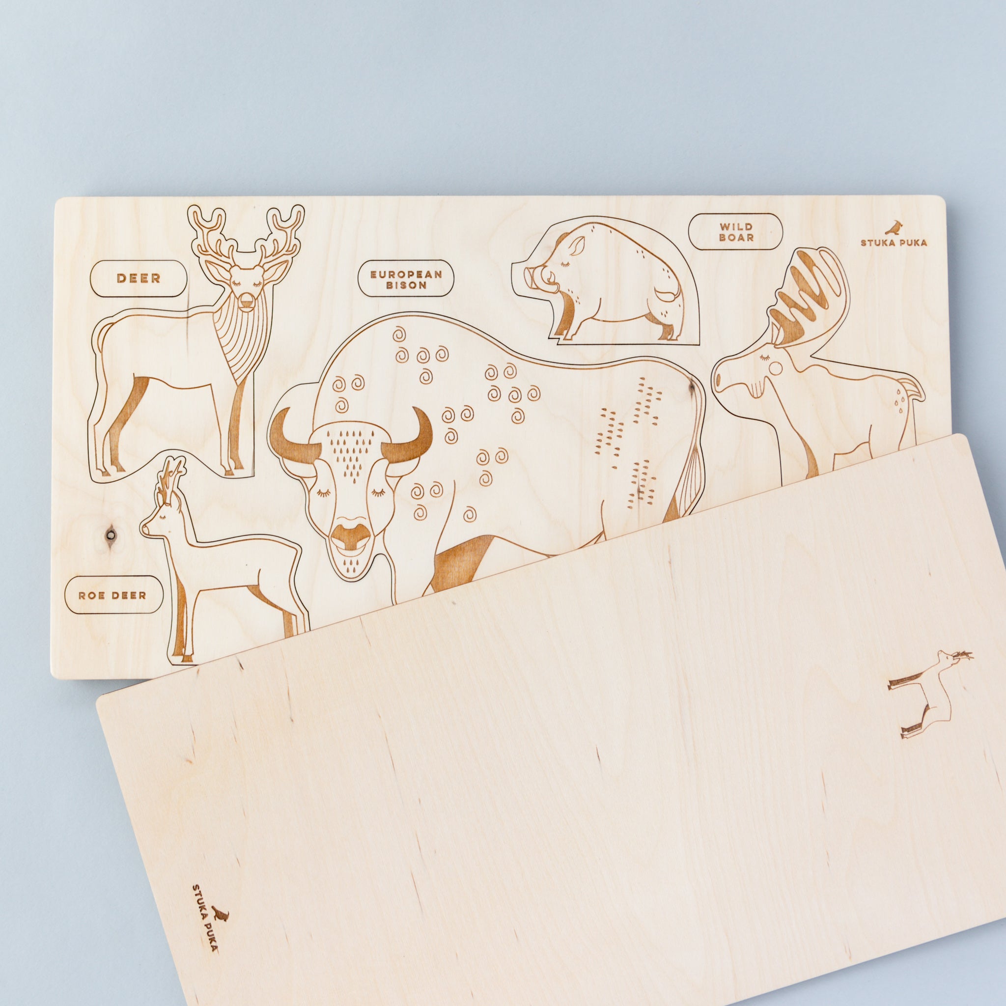 Forest Animals Wooden Puzzle