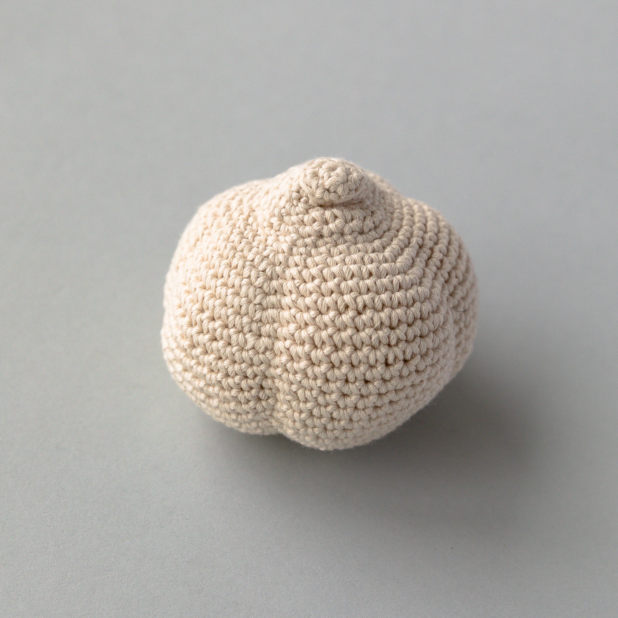 Handmade Garlic Rattle, Play Food