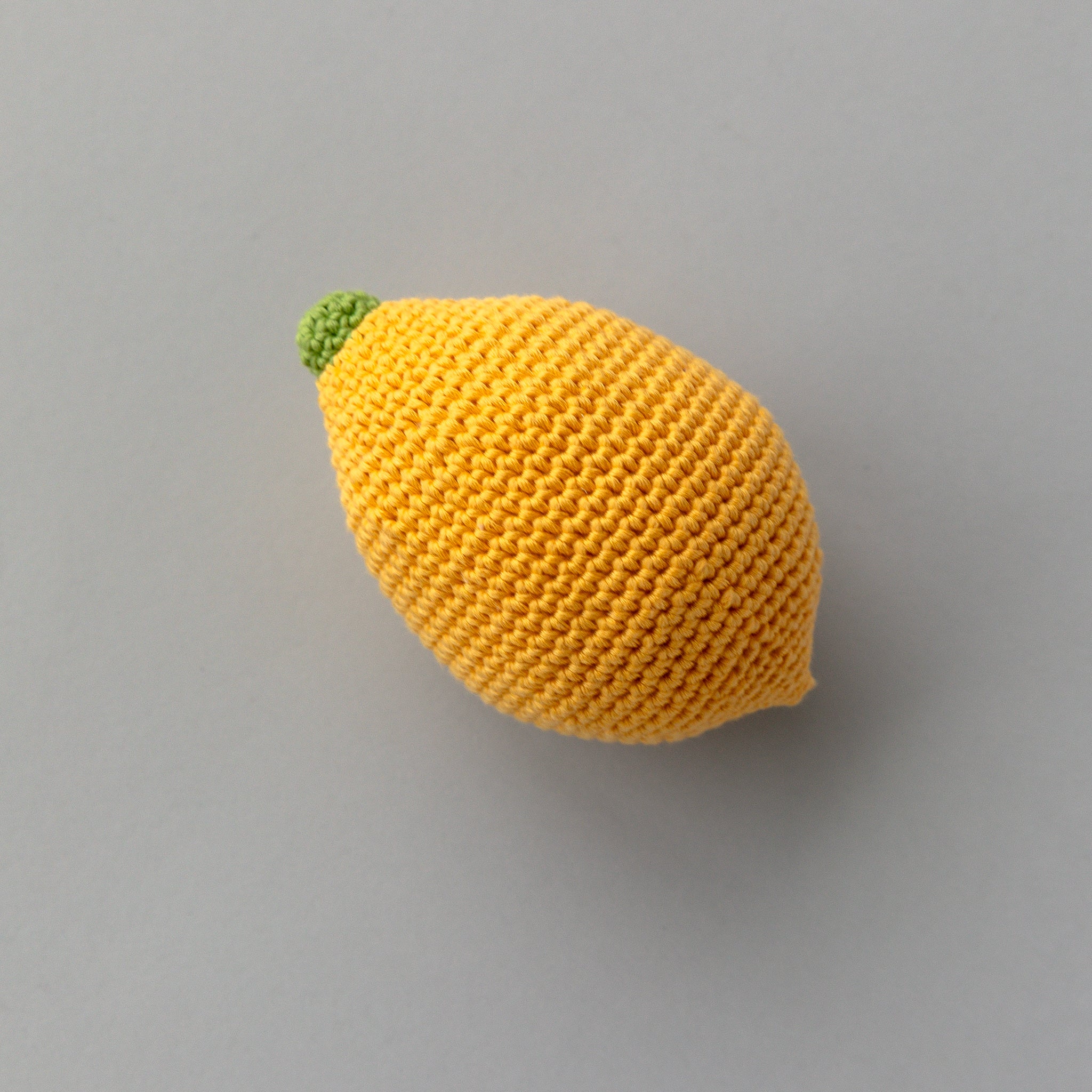 Handmade Lemon Rattle, Play Food