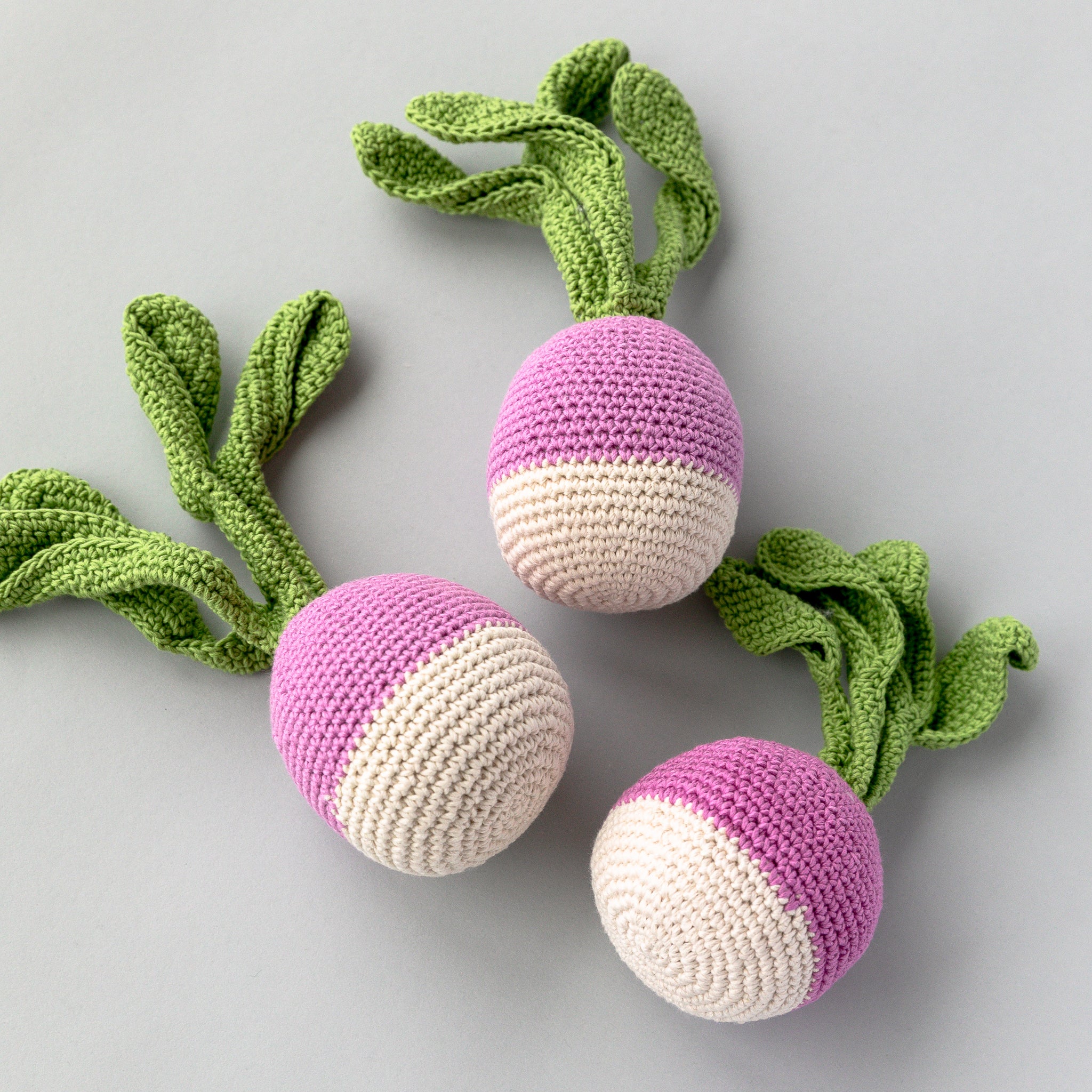 Handmade Turnip Rattle, Play Food